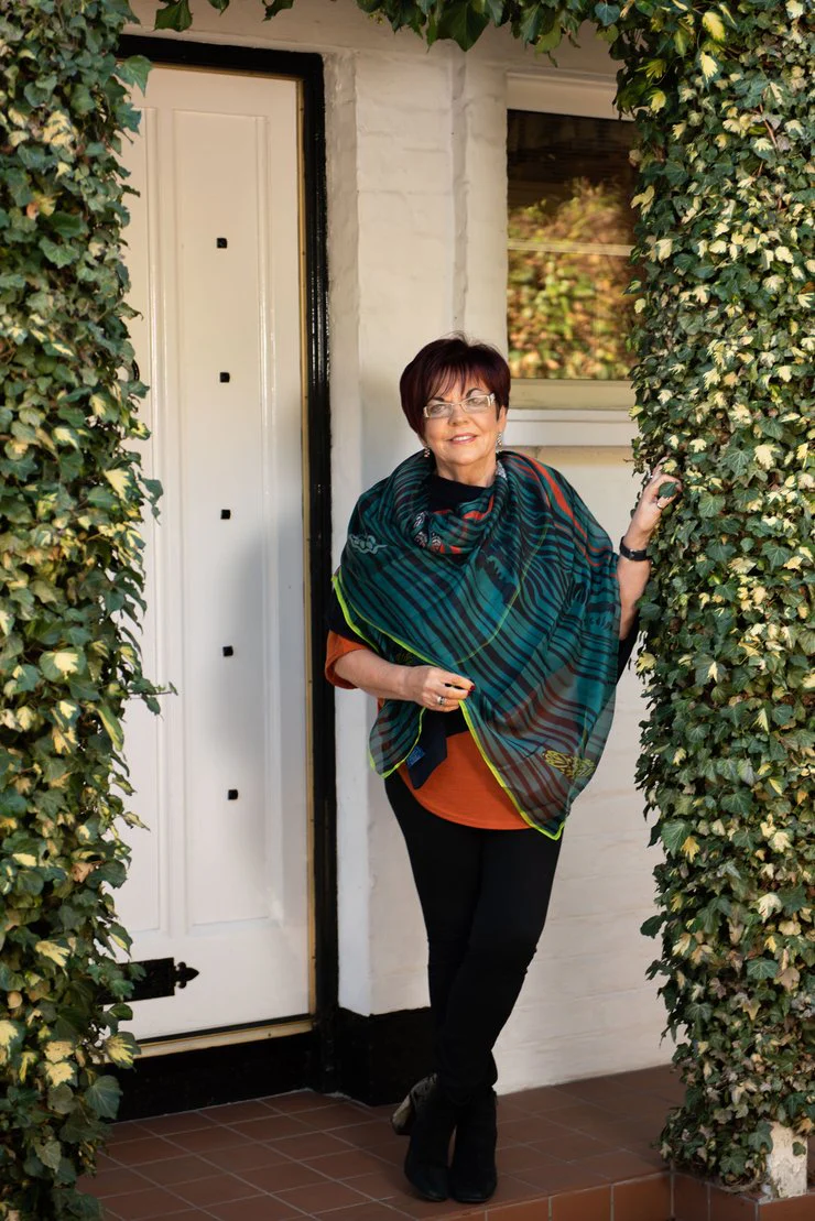 100% silk scarf - Image 7