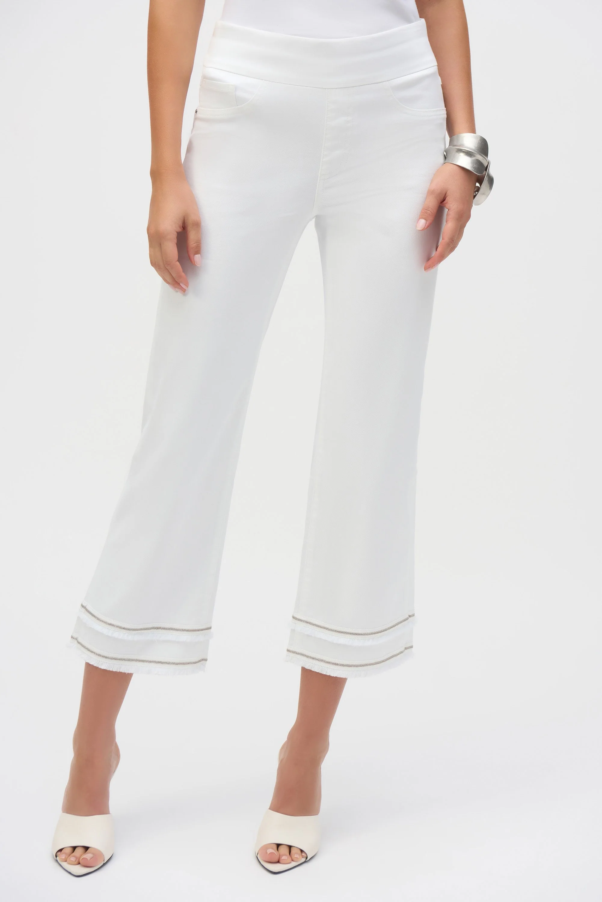 252914 Joseph Ribkoff white jeans