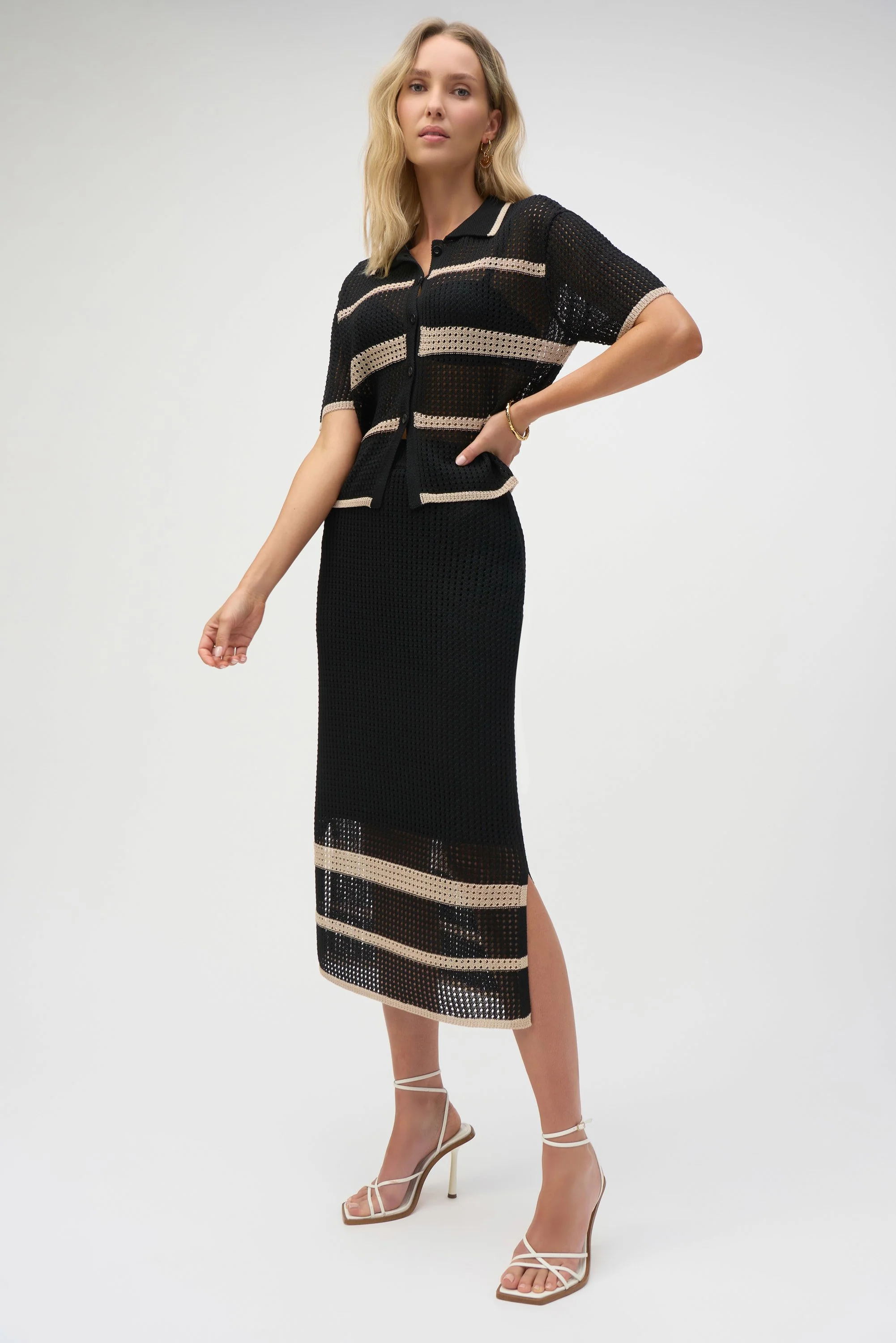 Joseph Ribkoff 252924/252923 sweater knit and lds skirt - Image 9