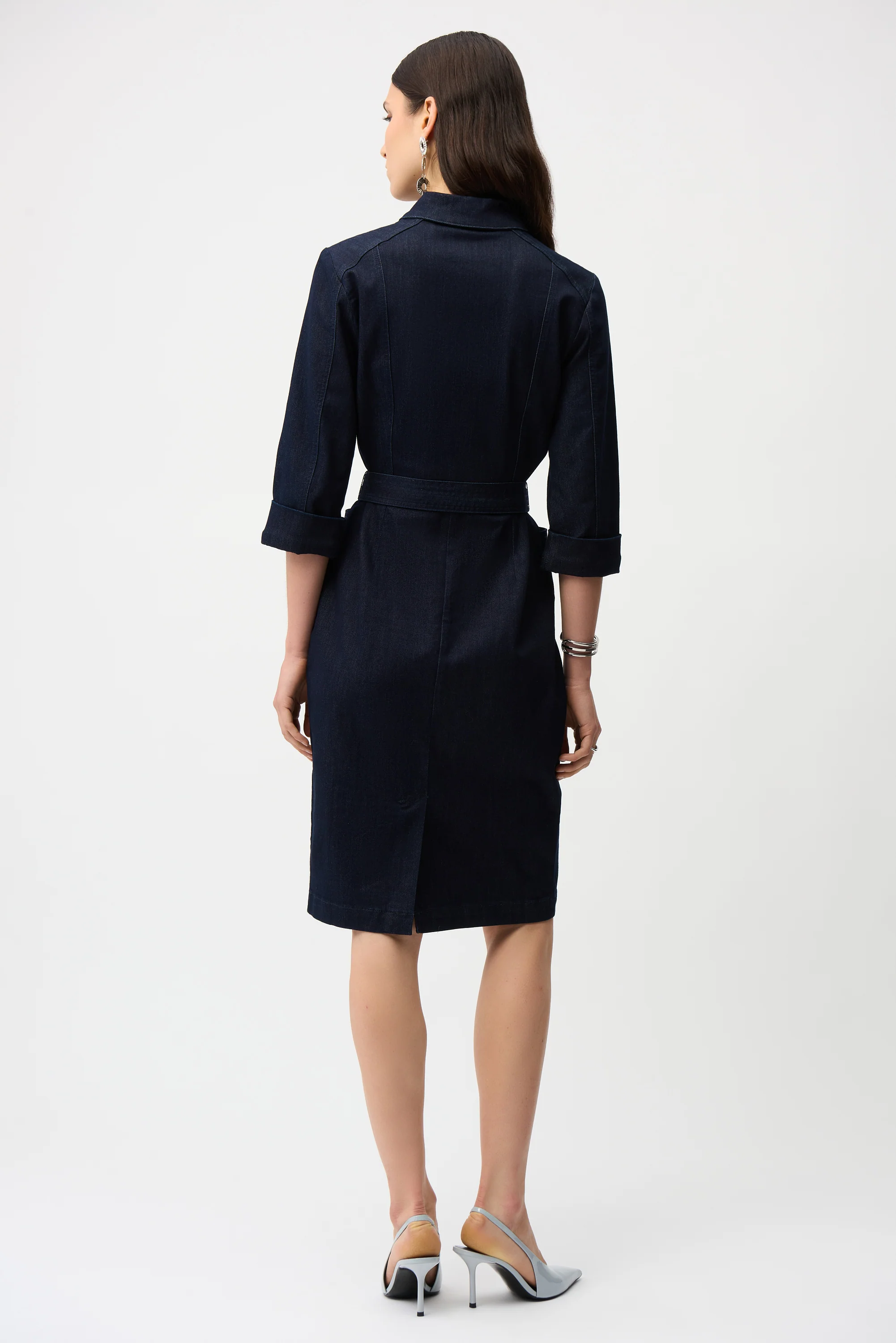 261900 Joseph Ribkoff denim dress - Image 4