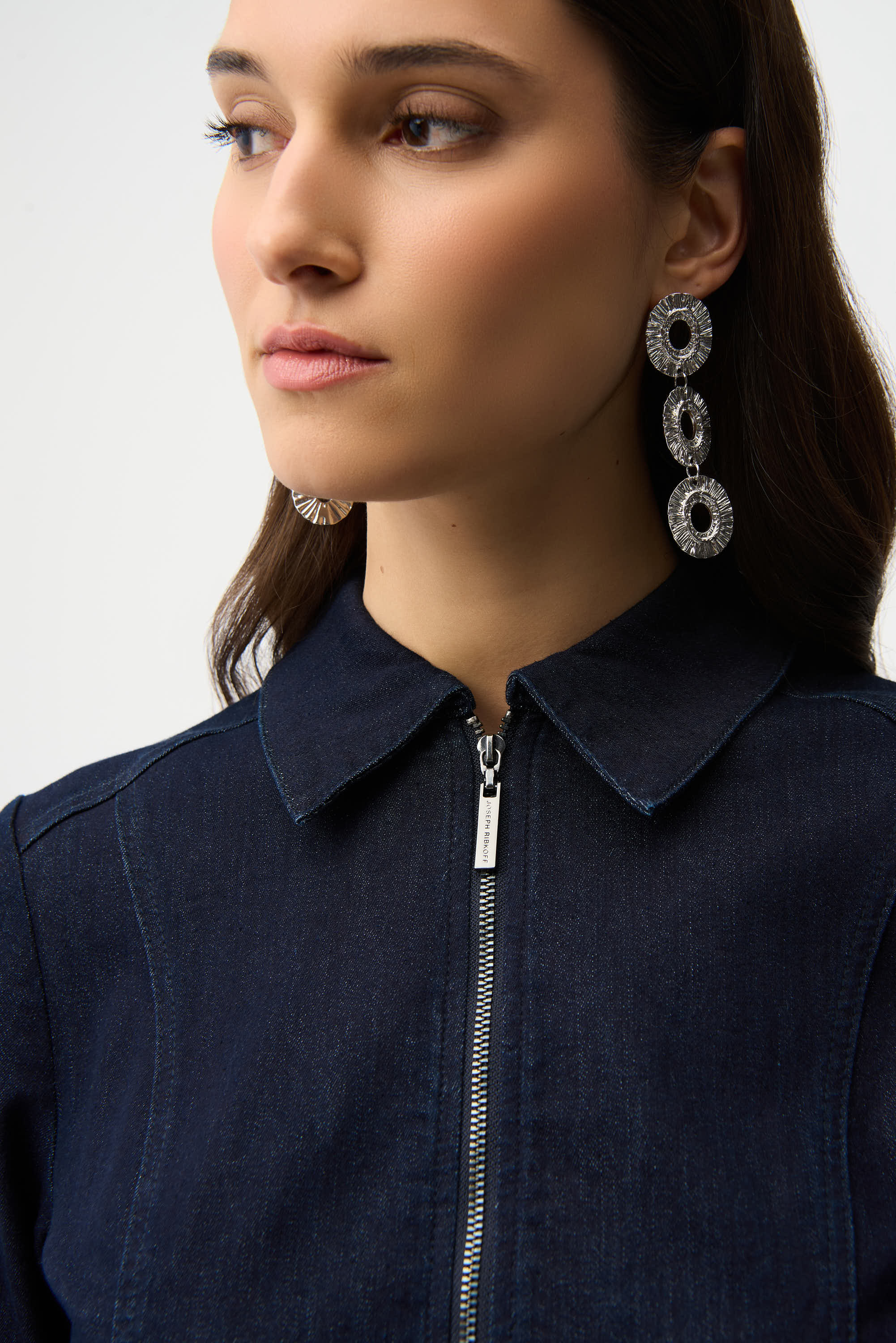 261900 Joseph Ribkoff denim dress - Image 5