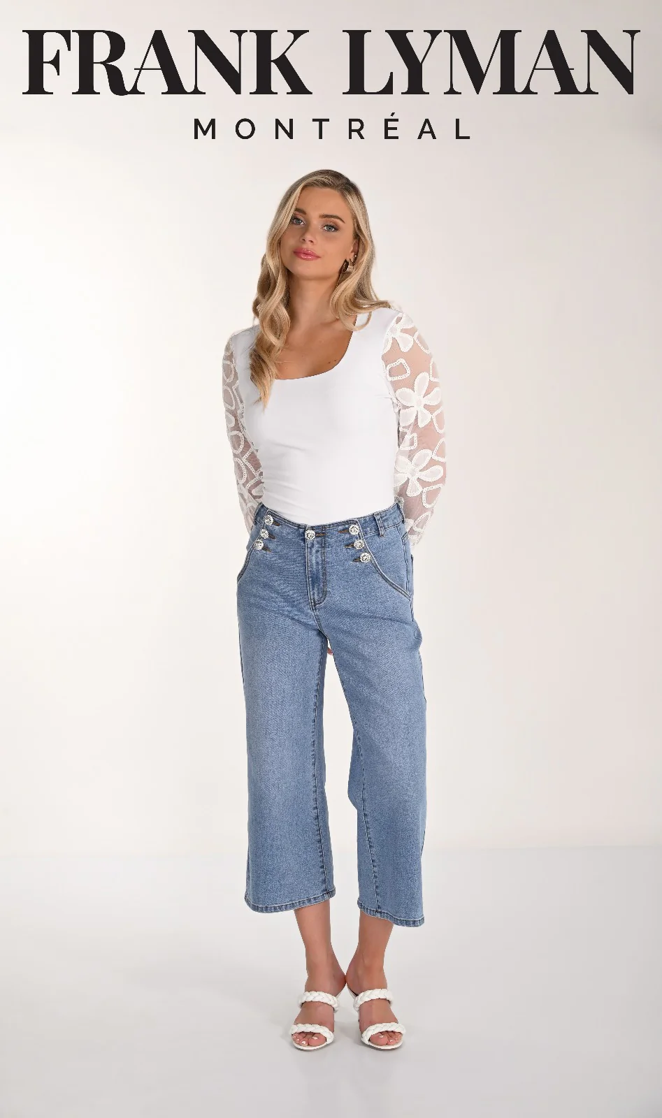 266523 Frank Lyman cropped jean. - Image 4