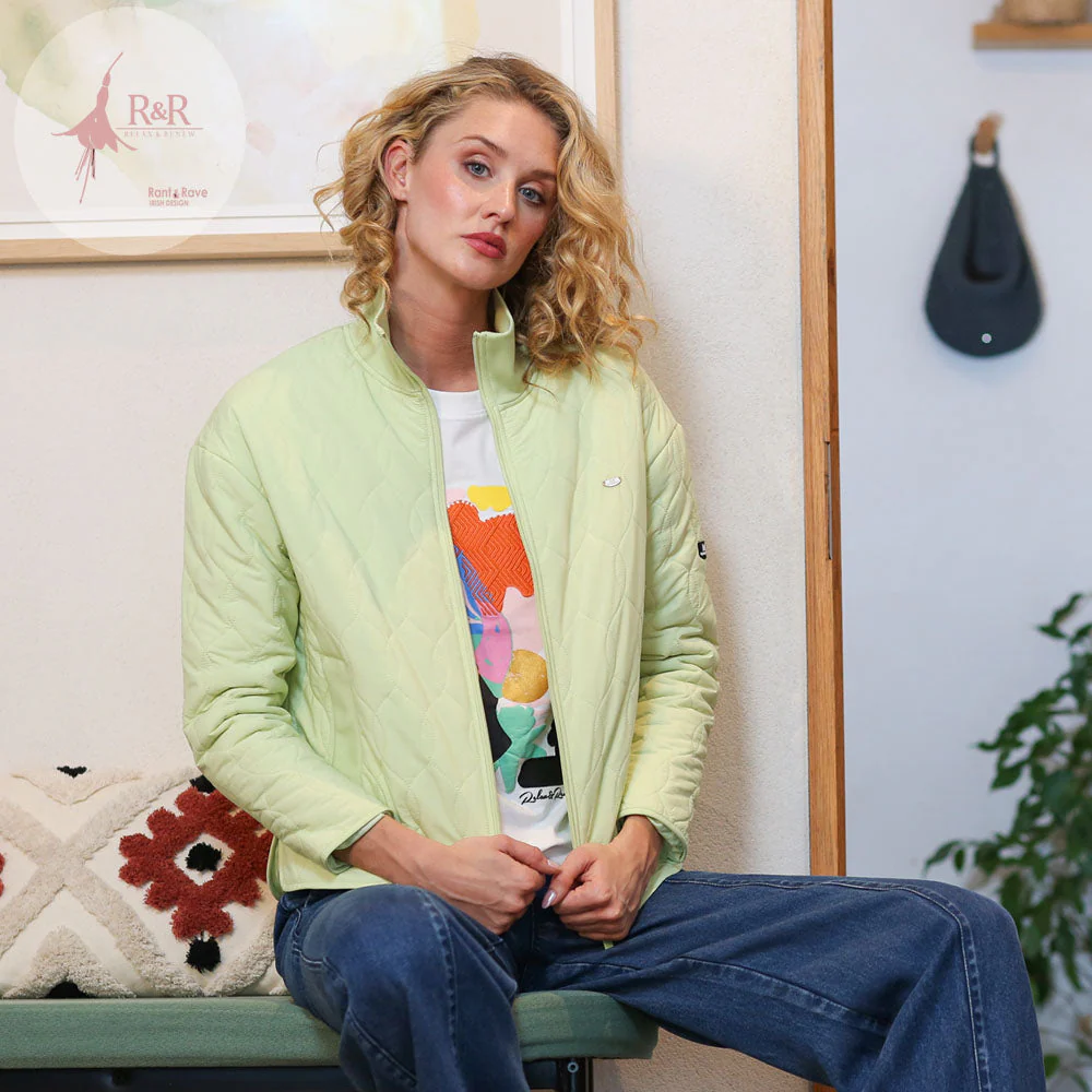 Aine pale green jacket - Image 2