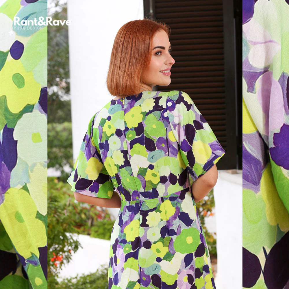 Angela Dress Green - Image 3
