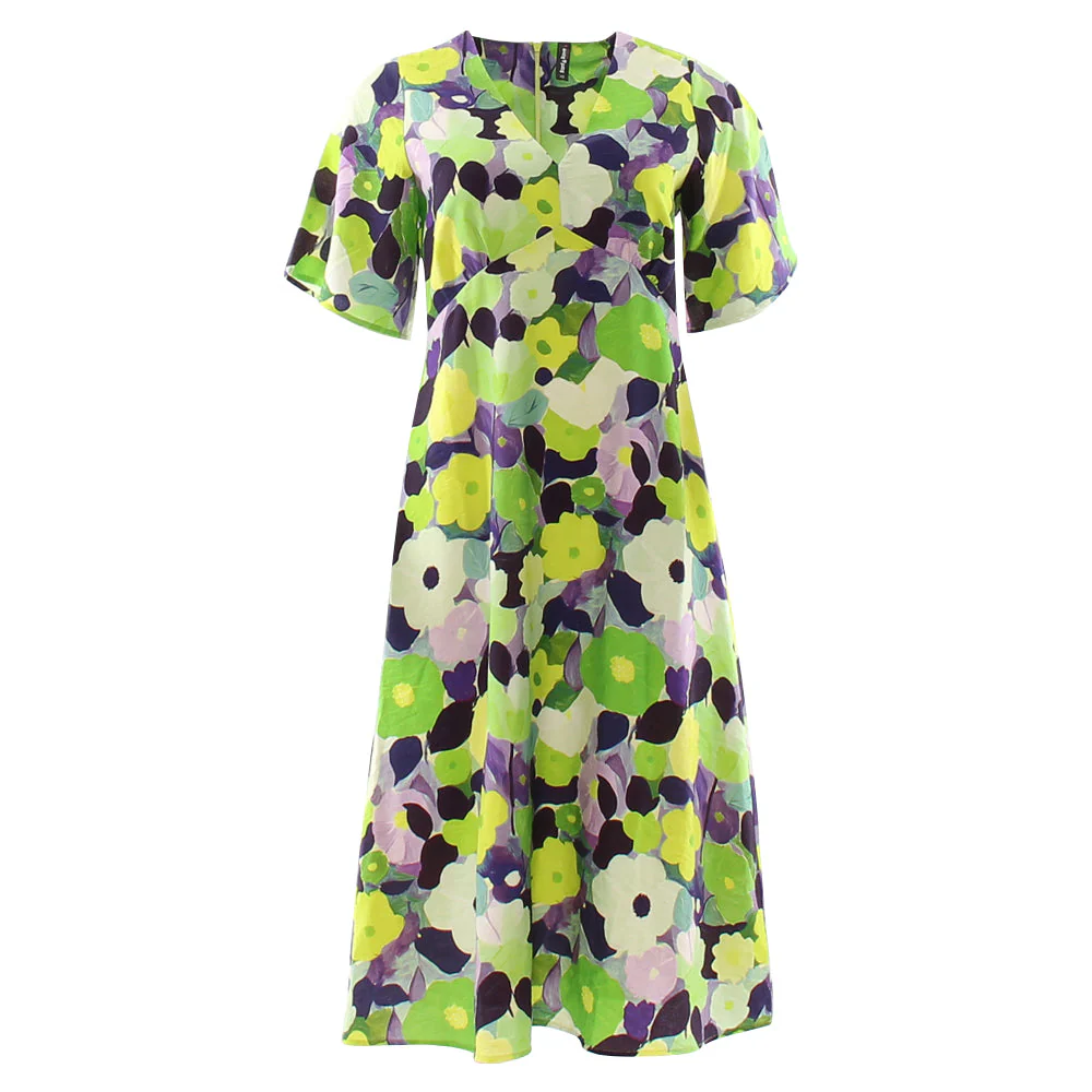 Angela Dress Green - Image 4