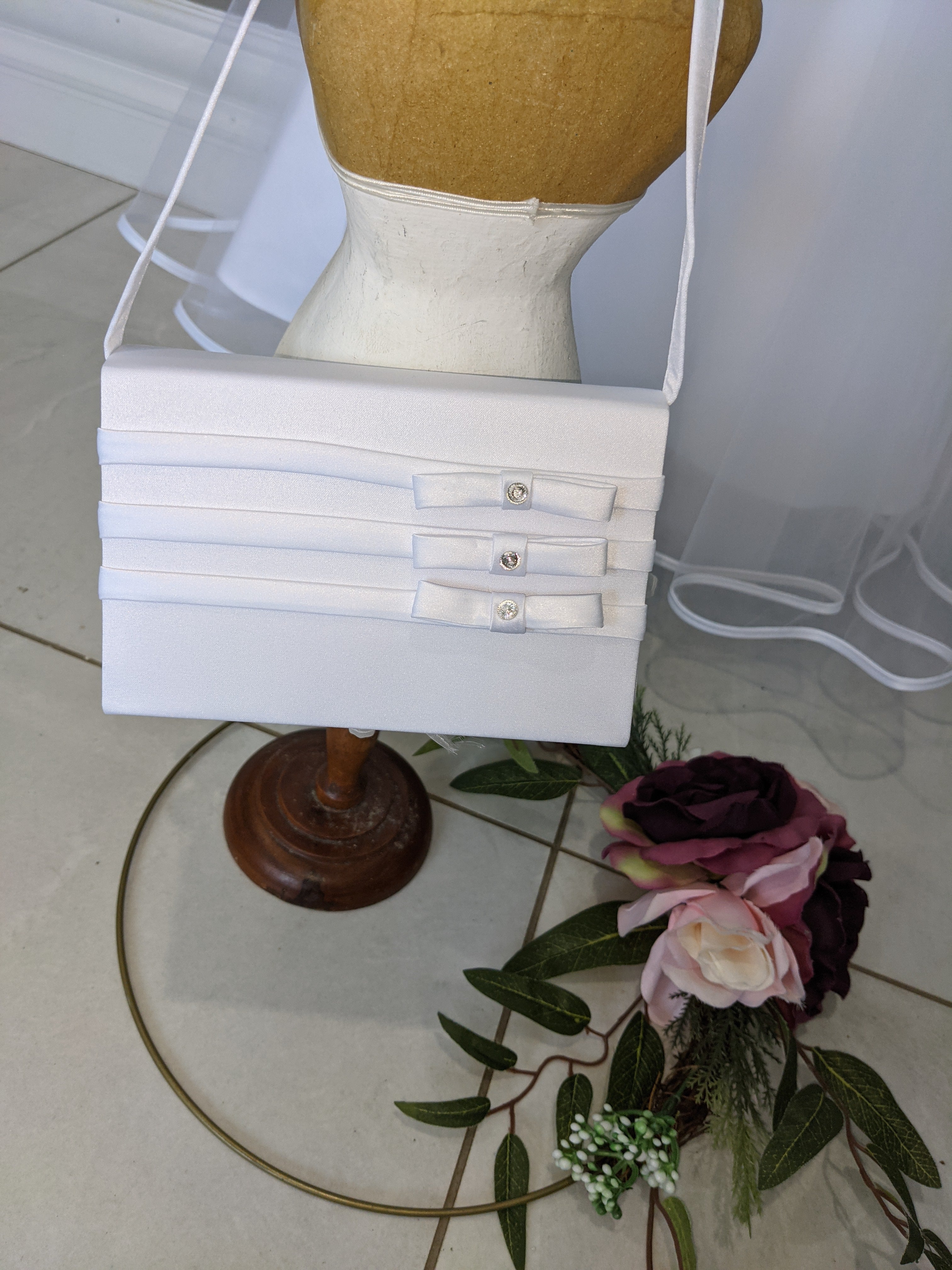Holy Communion Aoife bow bag - Image 3