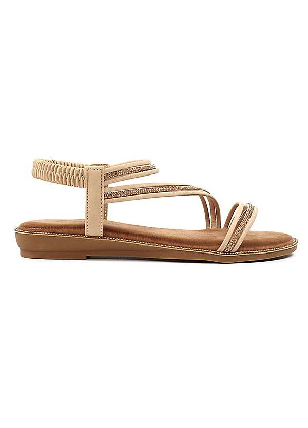 Aruba nude sandal - Image 2