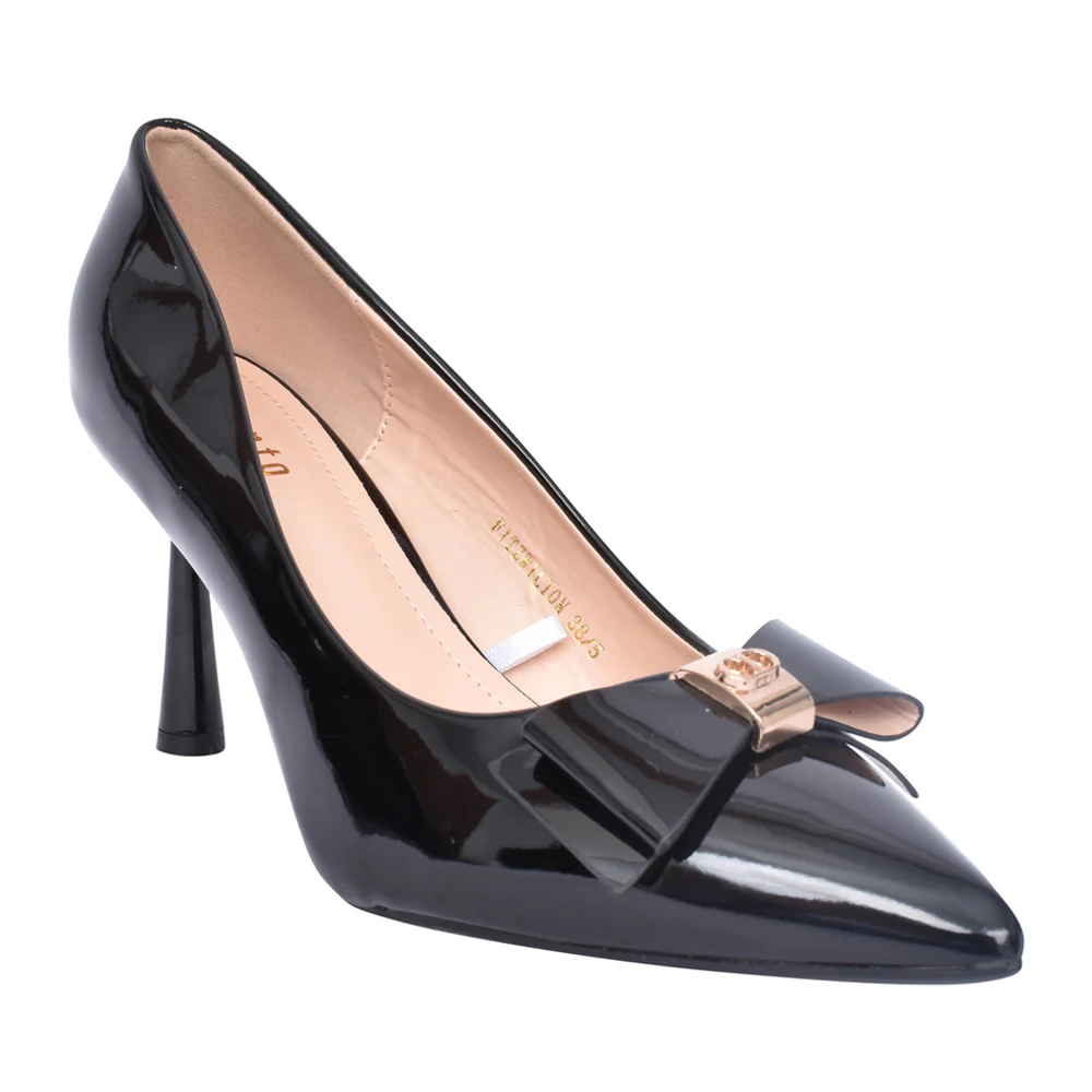 Black Fitzwilliam painted shoe - Image 3