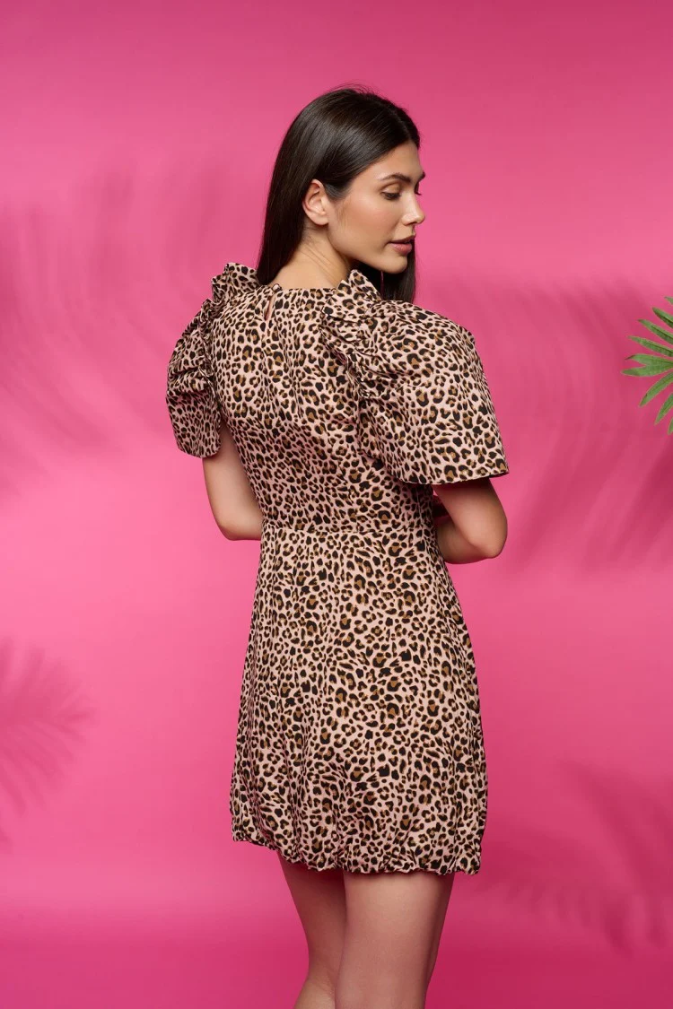 Bura animal print dress - Image 4