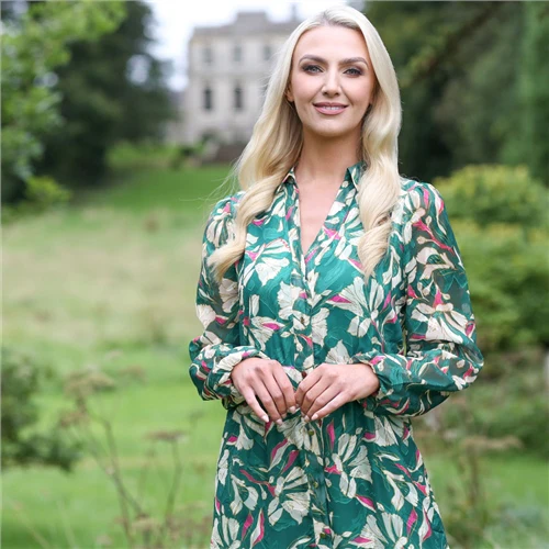 Cal green dress - Image 2