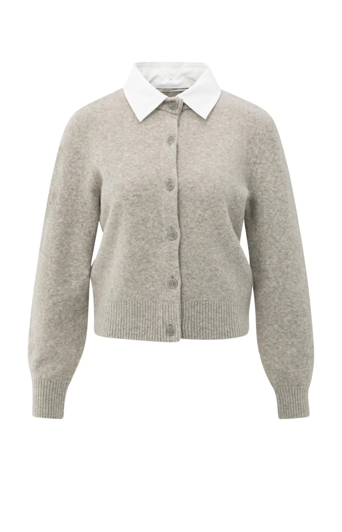 YaYa Cardigan with detachable collar and button closure - Image 6