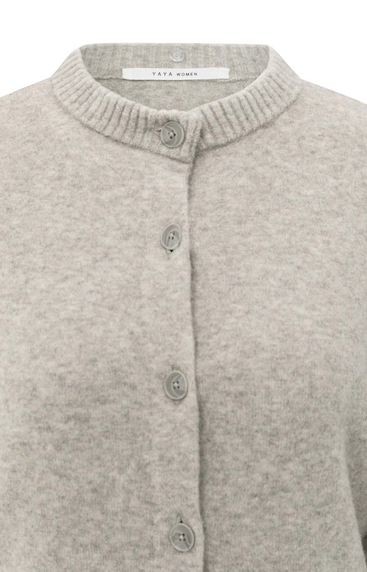 YaYa Cardigan with detachable collar and button closure - Image 7