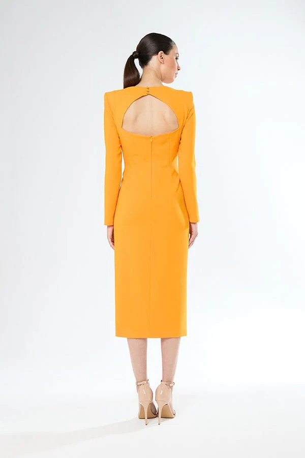 Carla Ruiz orange dress - Image 2