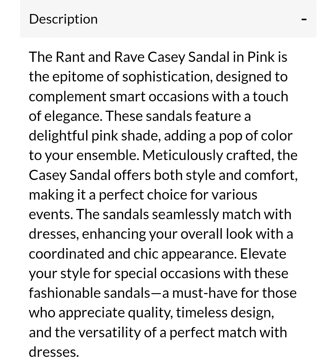 Casey pink sandals - Image 3