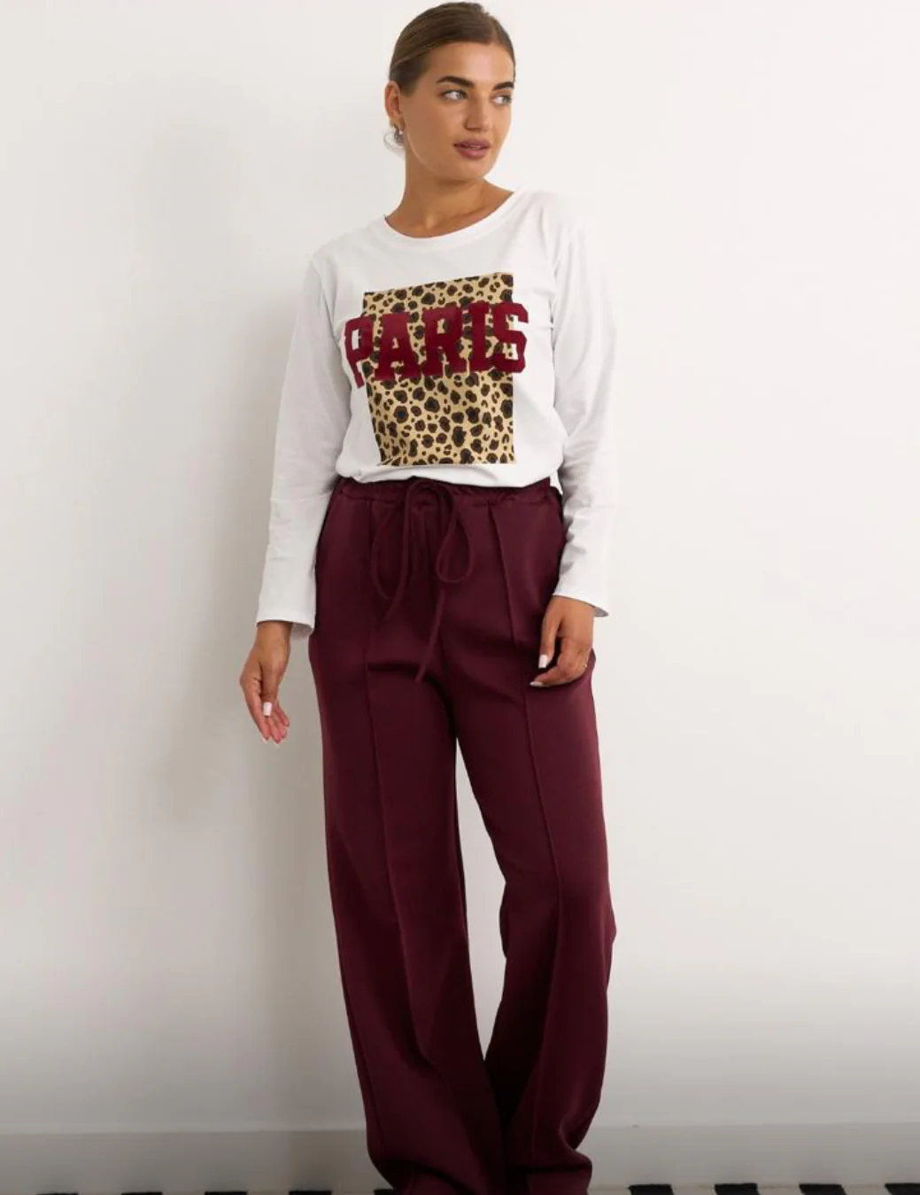Paris wild varsity t shirt - Image 2