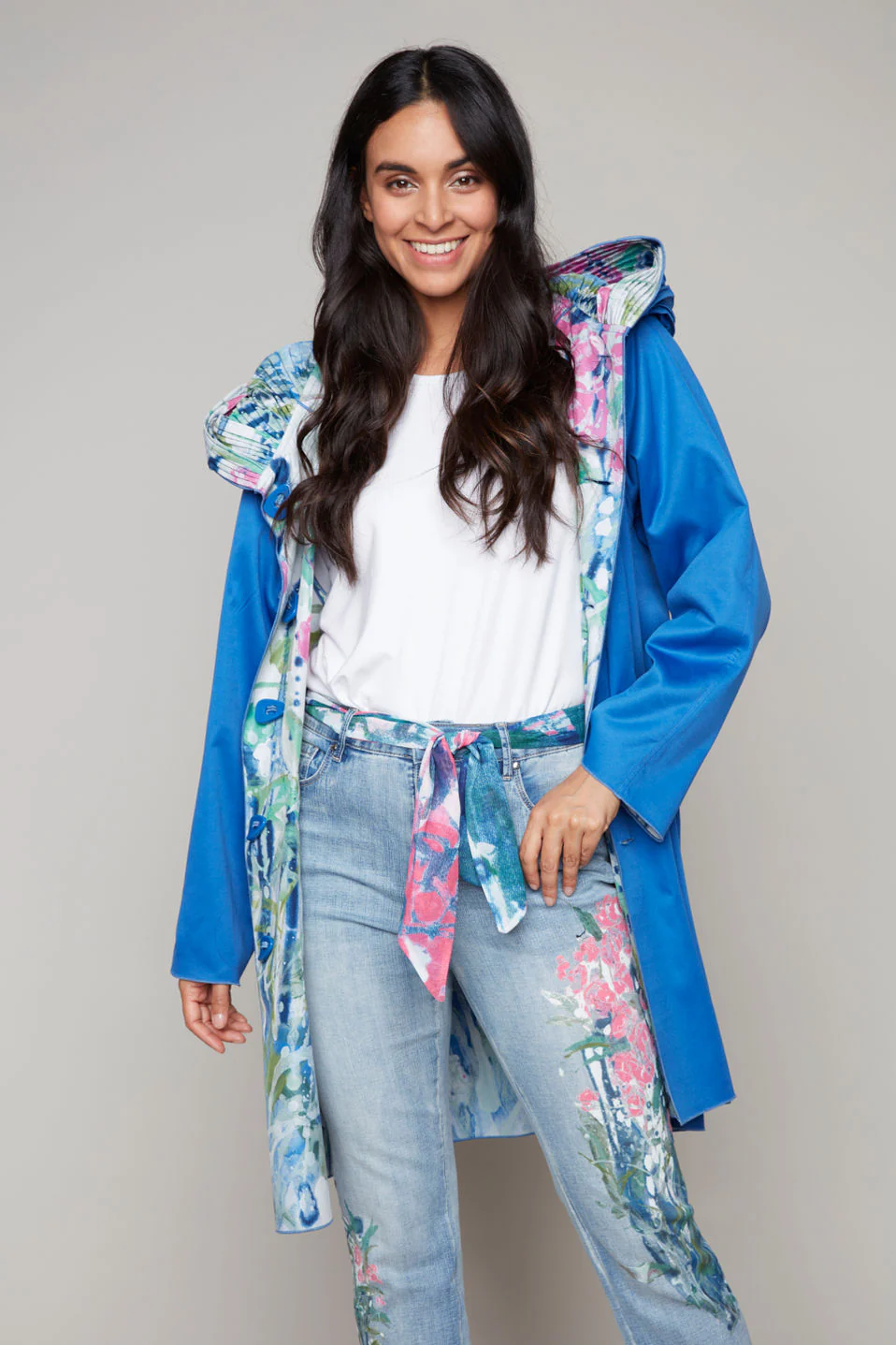 Claire Desjar Reversible print coat - Image 3