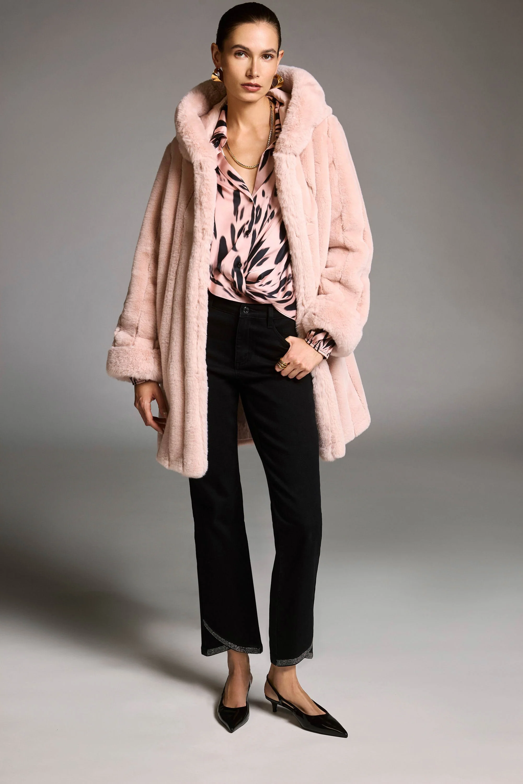 Classic Straight Leg Stretch Denim Jeans / black
253986
_ - Image 7