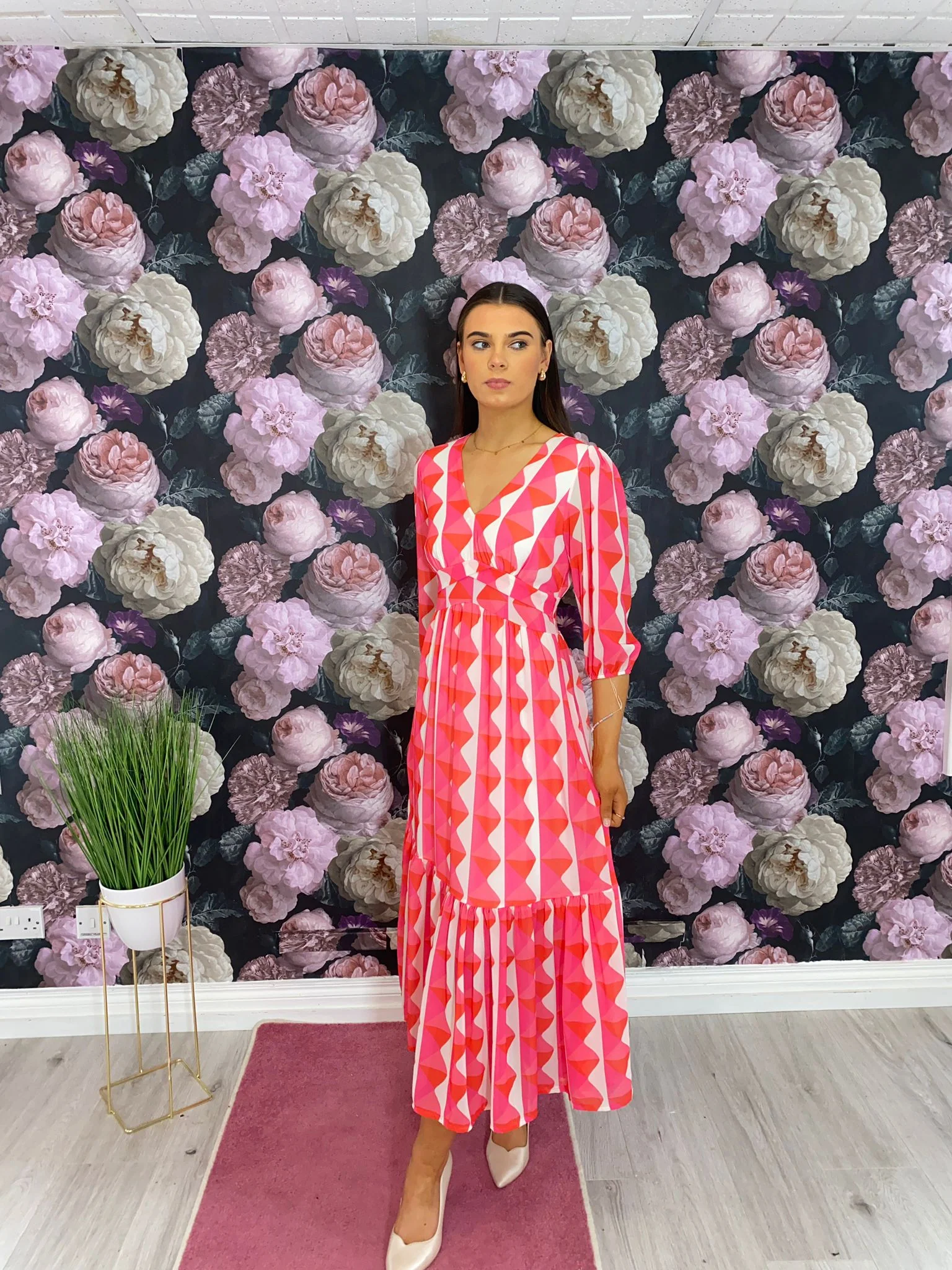 Coral Annabelle dress - Image 2