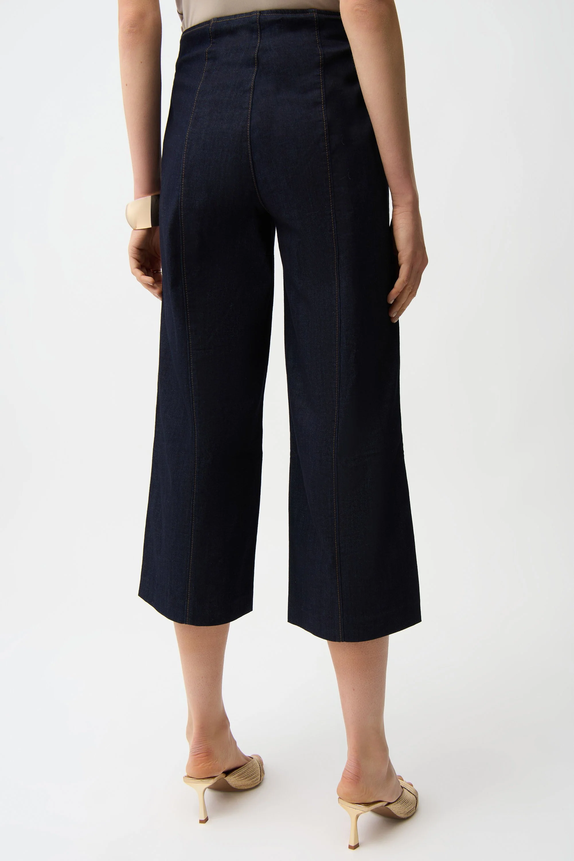 Culotte Jeans With Exposed Side Zipper
261955 - Image 3