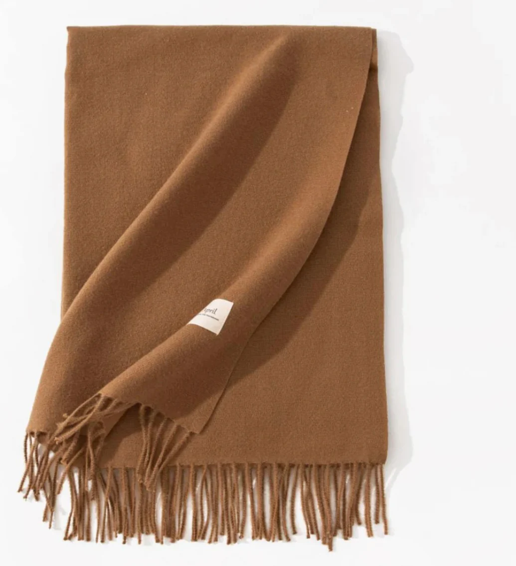 Day April Plain scarf in tan