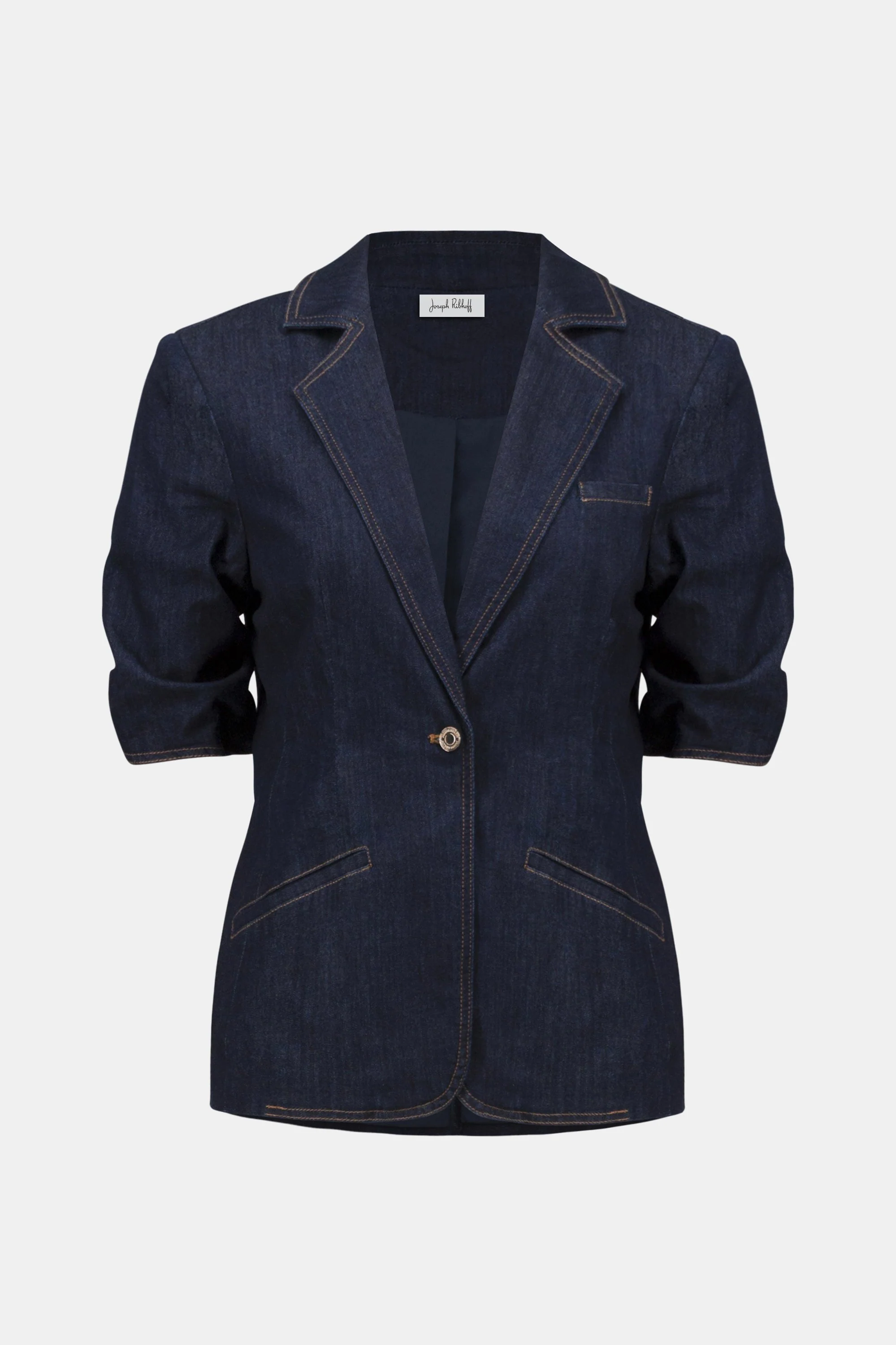 Denim Fitted Blazer
261968 Joseph Ribkoff - Image 6