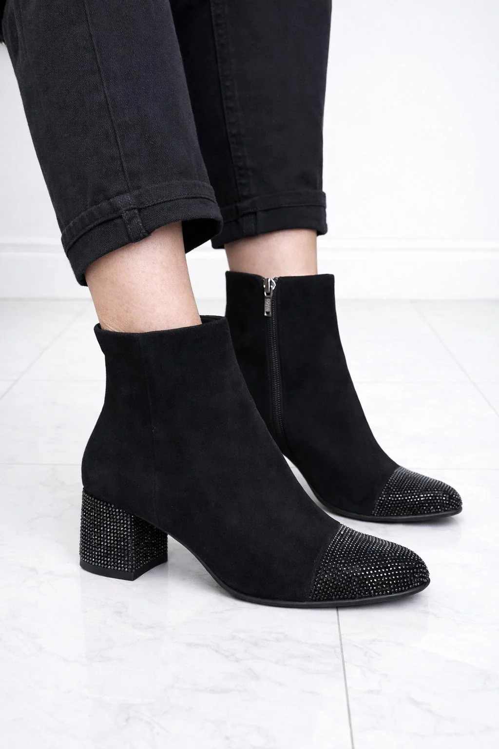 Diamanté toe & heel boot Loretta vitale - Image 3