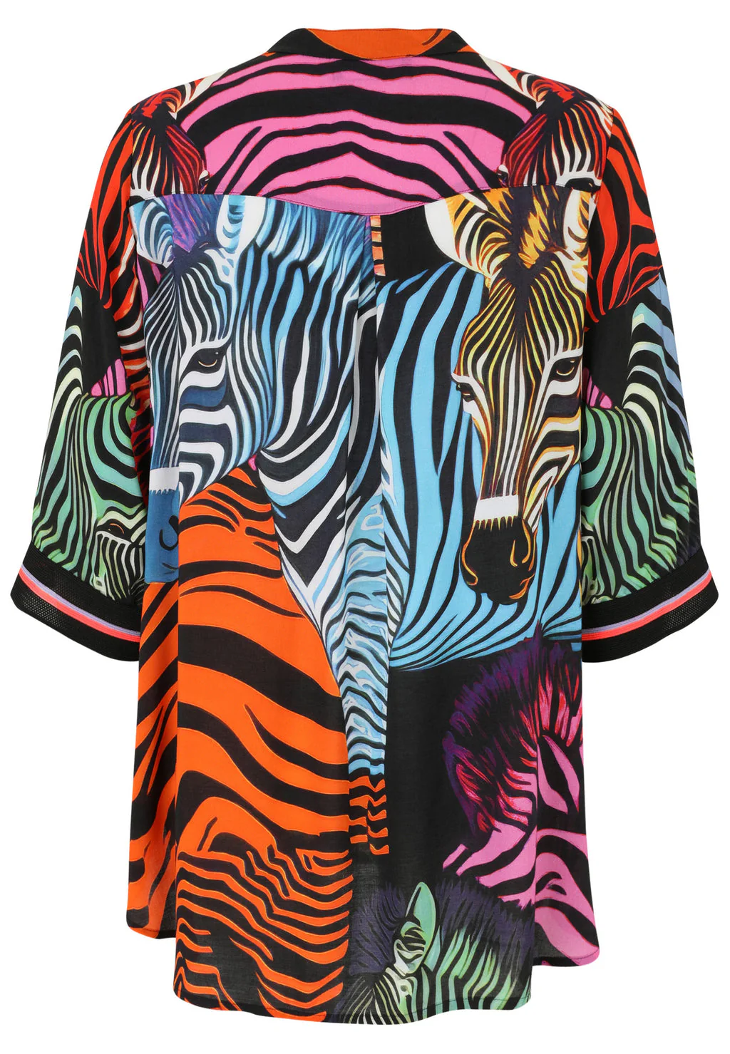 Doris Streich 293304 Zebra Print Blouse - Image 3