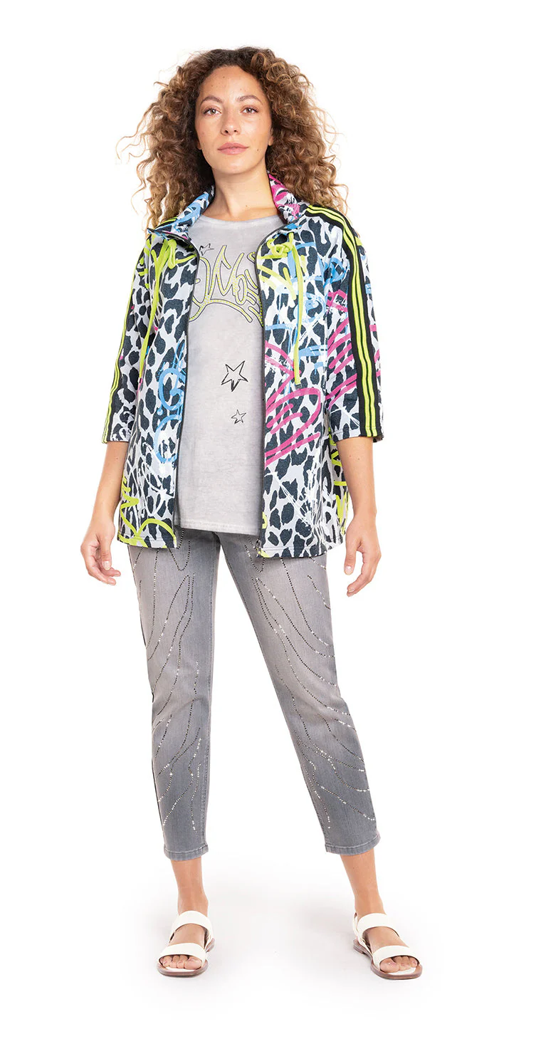Doris Stretch Jacket – Multi Print
Product Code: 122127