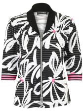 Doris Stretch Zip Jacket – Black & White Print
Product Code: 104306 - Image 2
