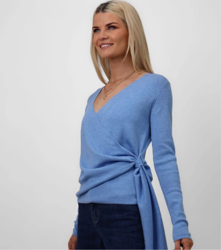 Drew blue knit (Kate and Pippa ) - Image 2