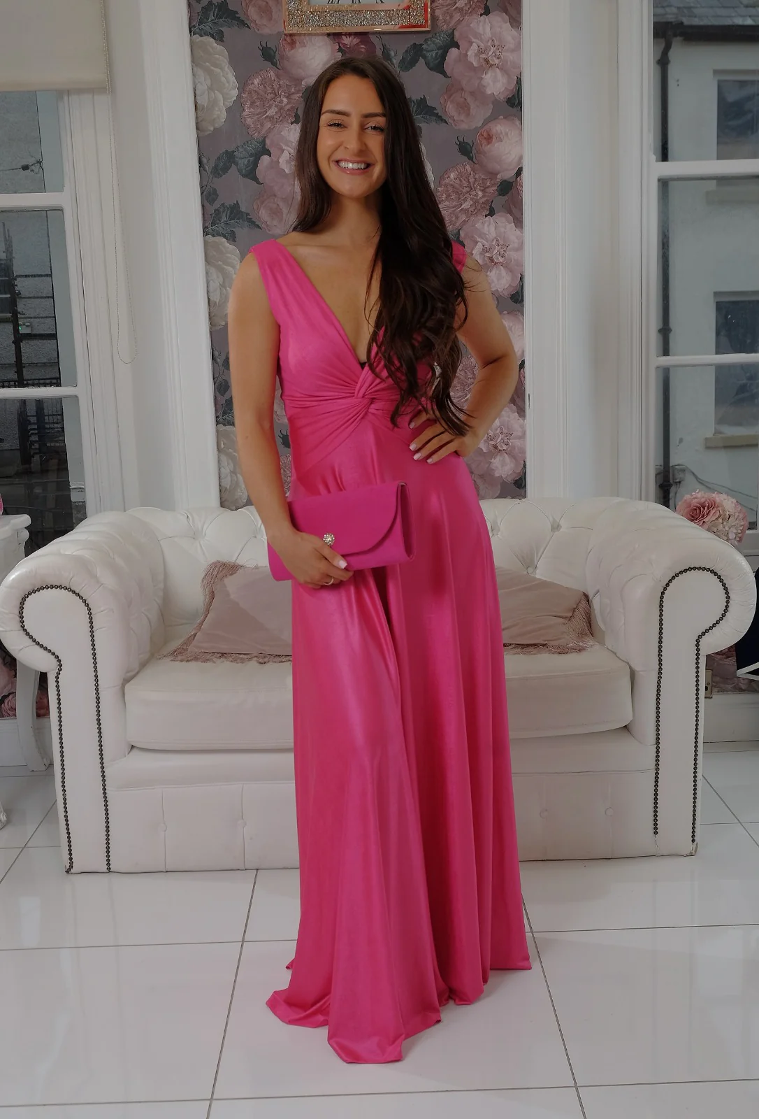 Edas pink longline maxi - Image 2