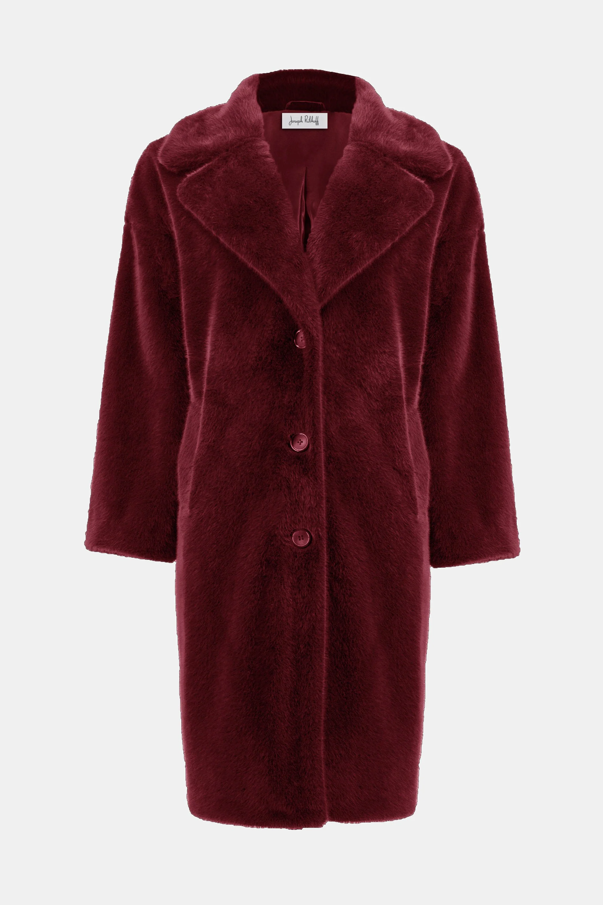 Faux Fur Straight Coat
243902F25 - Image 6