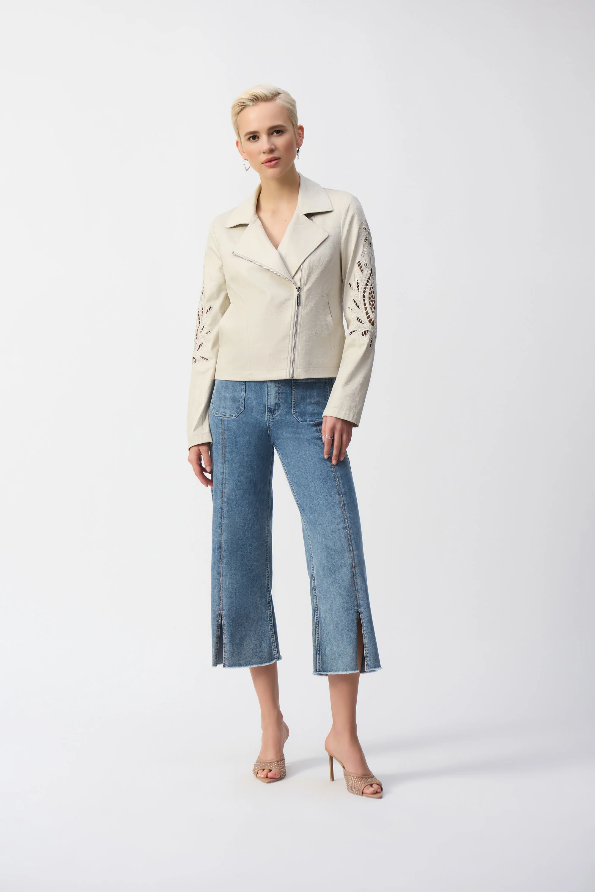Foiled Faux-Suede Moto Jacket
251936 - Image 6