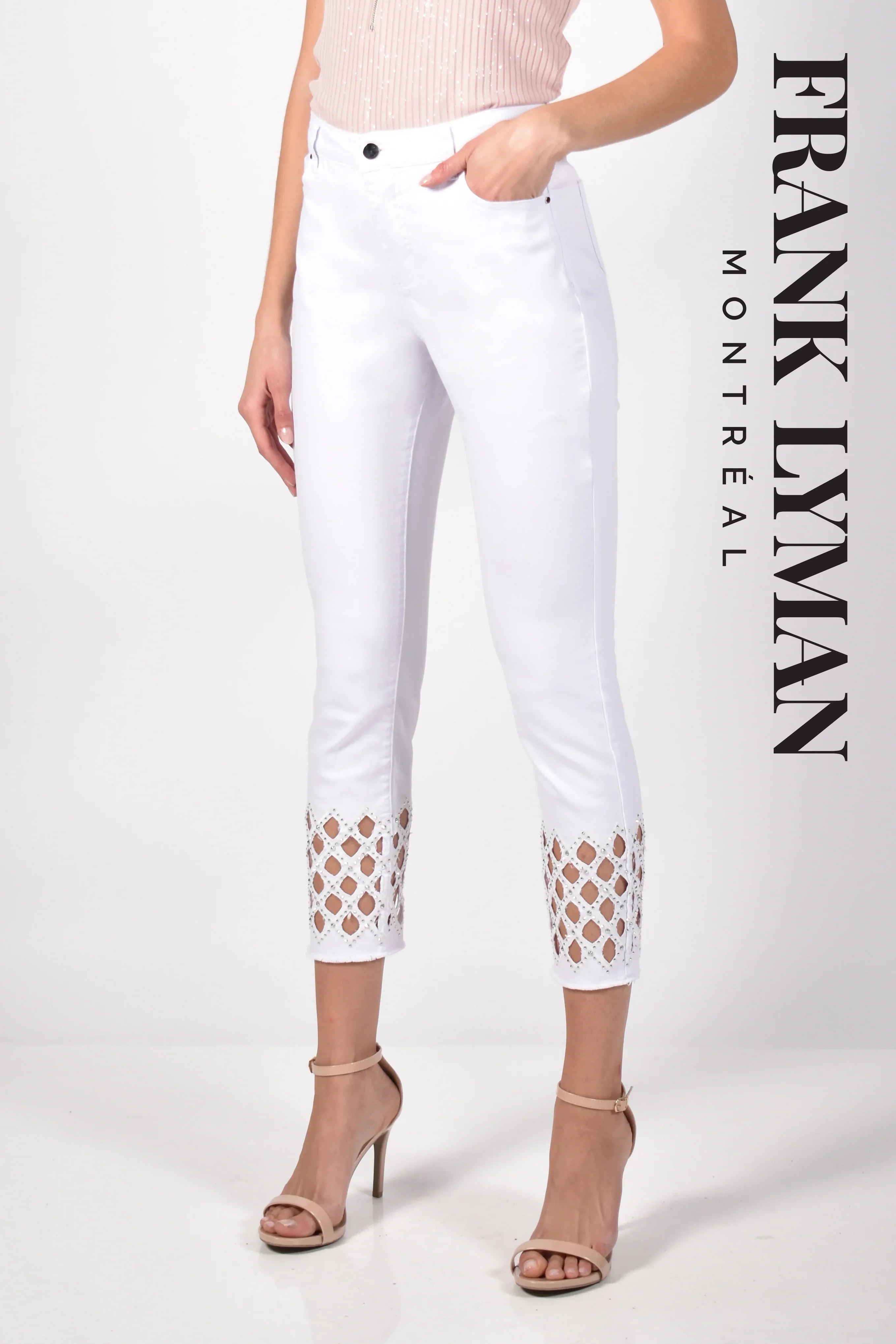 Frank Lyman white Jean - Image 2
