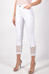 Frank Lyman white Jean - Image 4