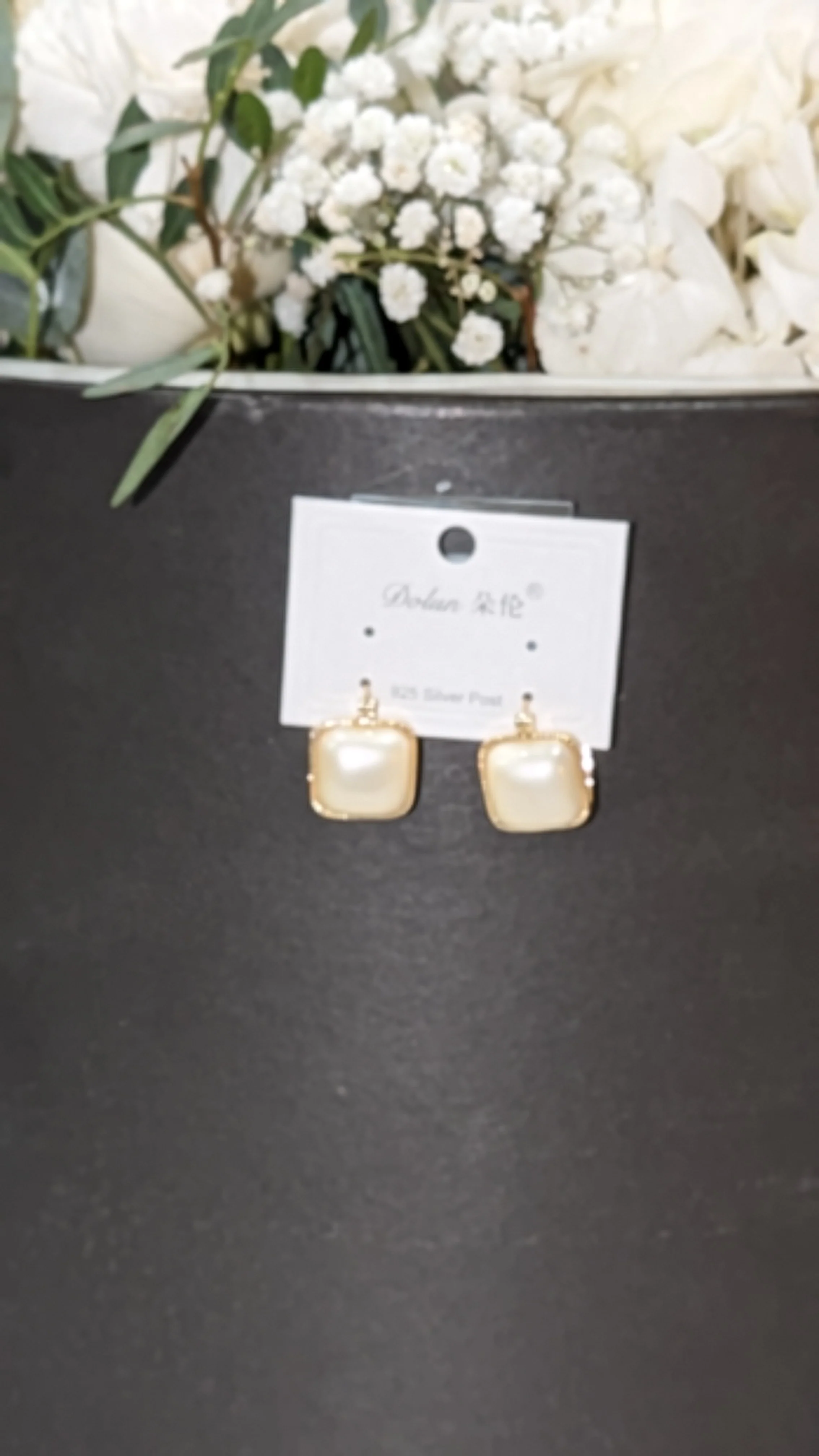 Gold /ivory double pearl - Image 6