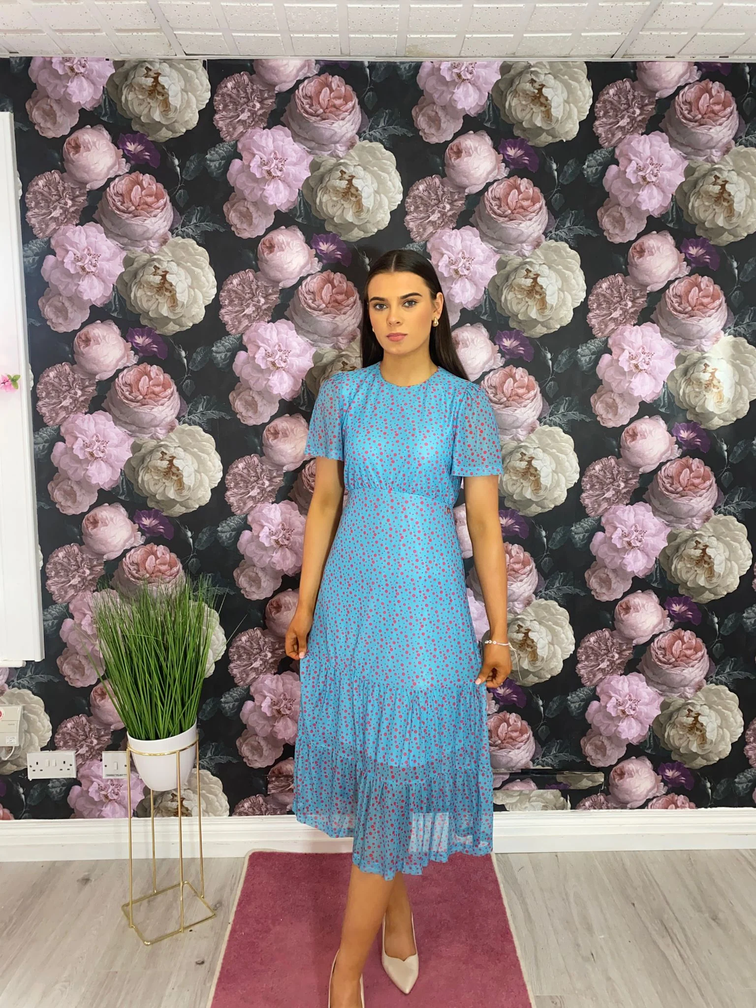 Grace aqua dress