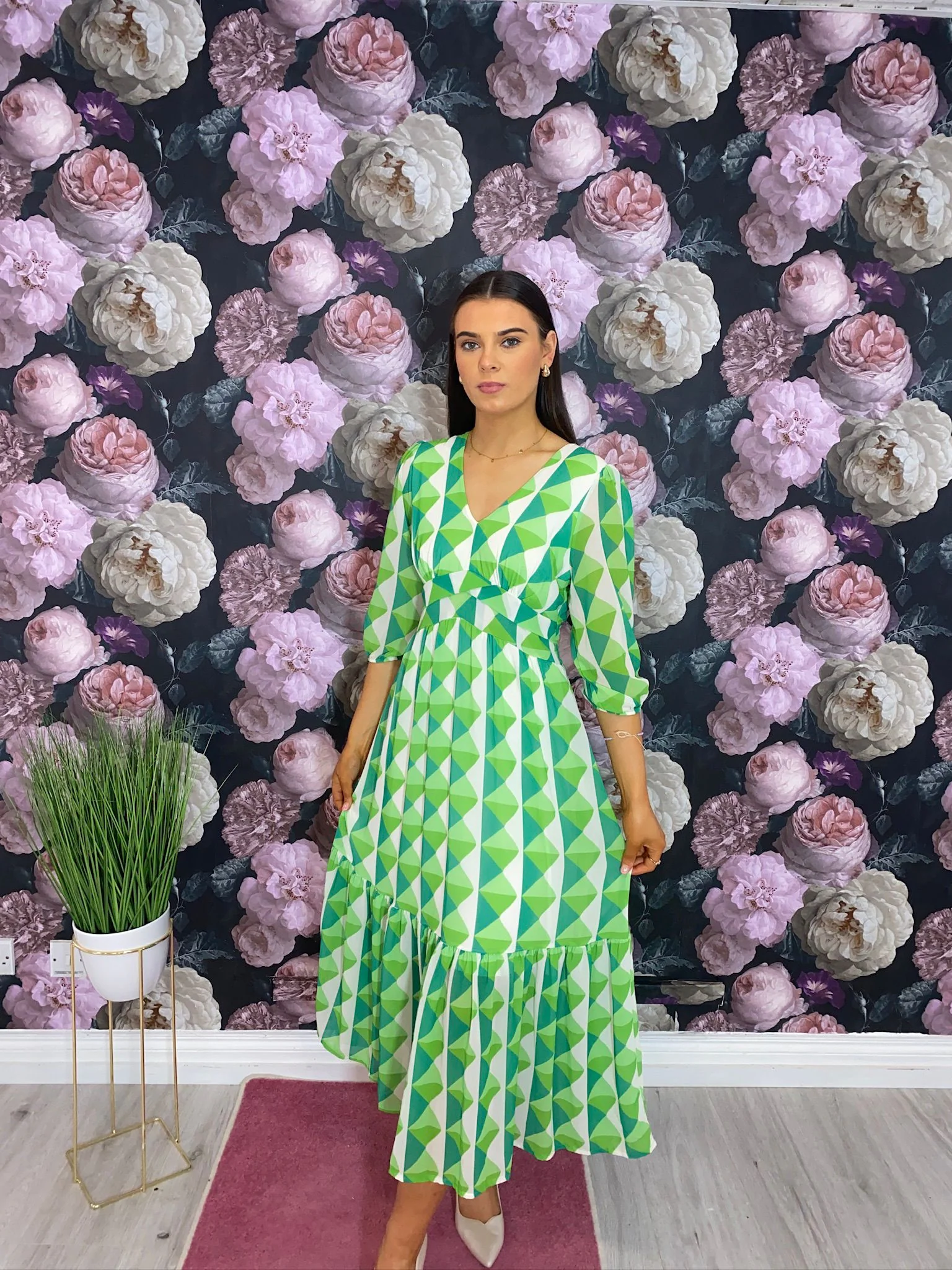 Green Annabelle dress - Image 3