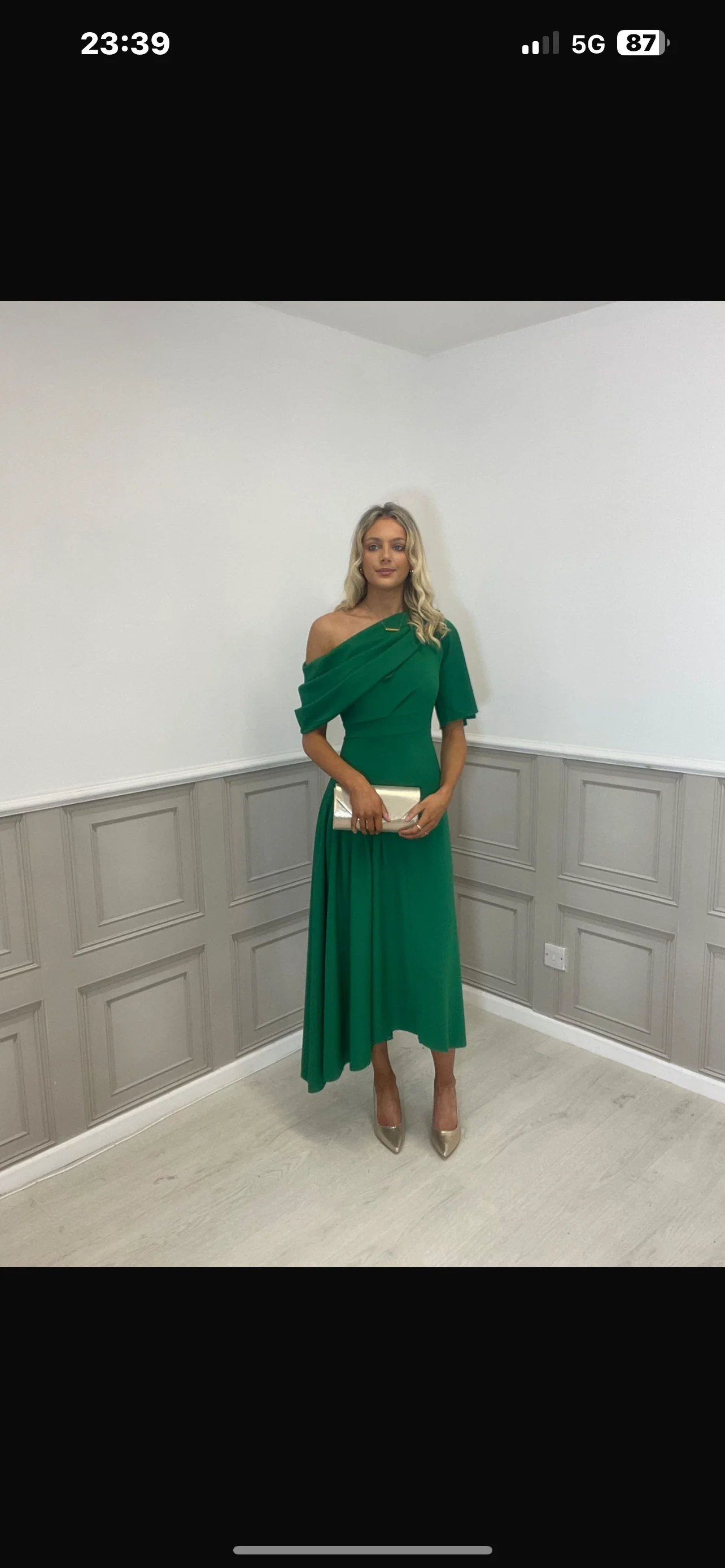 Venice Green dress - Image 2