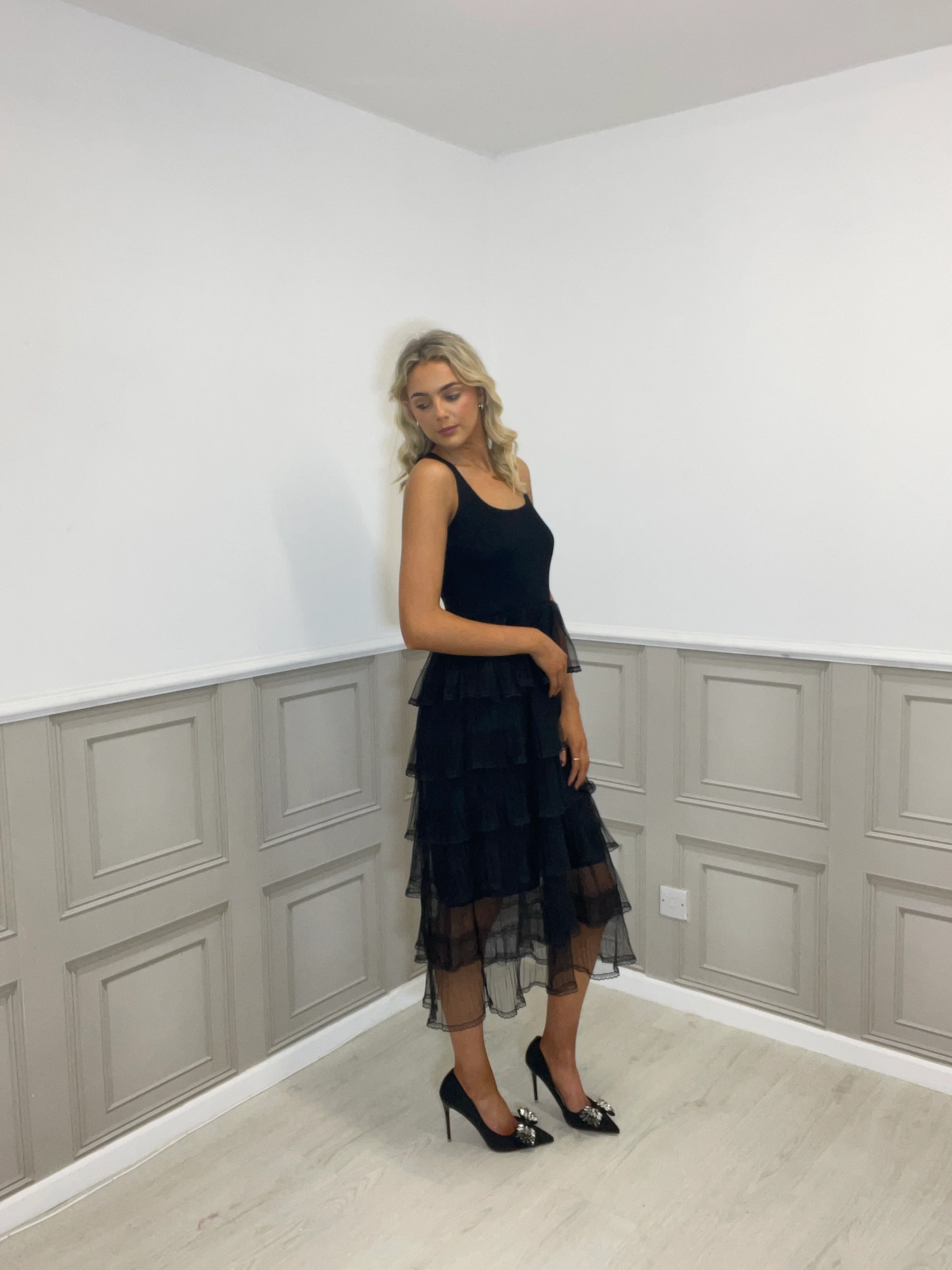 Harriet black dress - Image 3