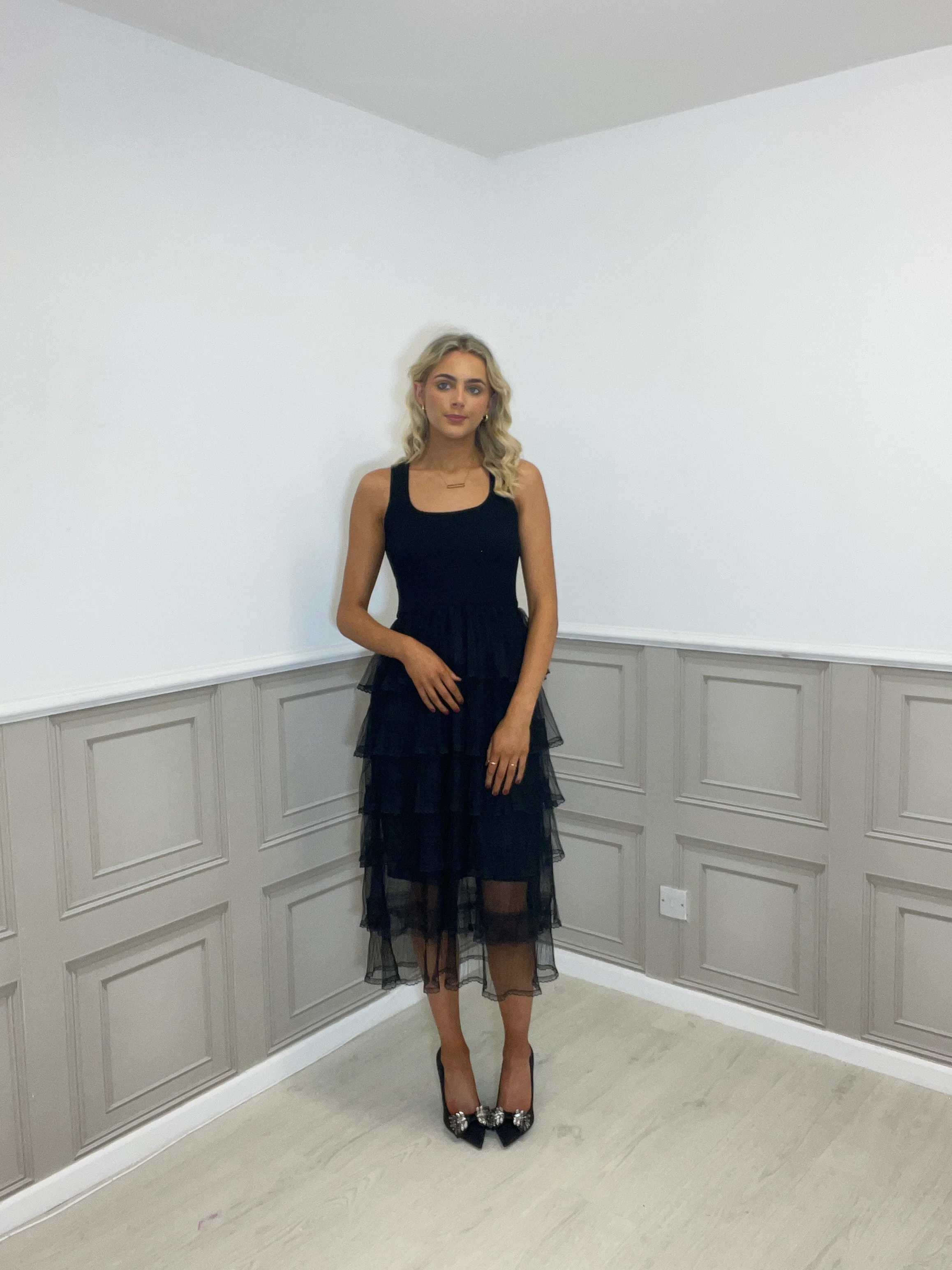 Harriet black dress - Image 4