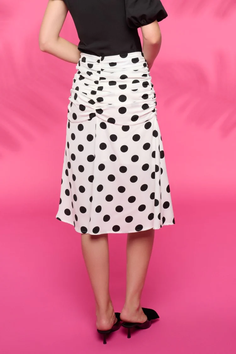 Holly Polka dot skirt - Image 4