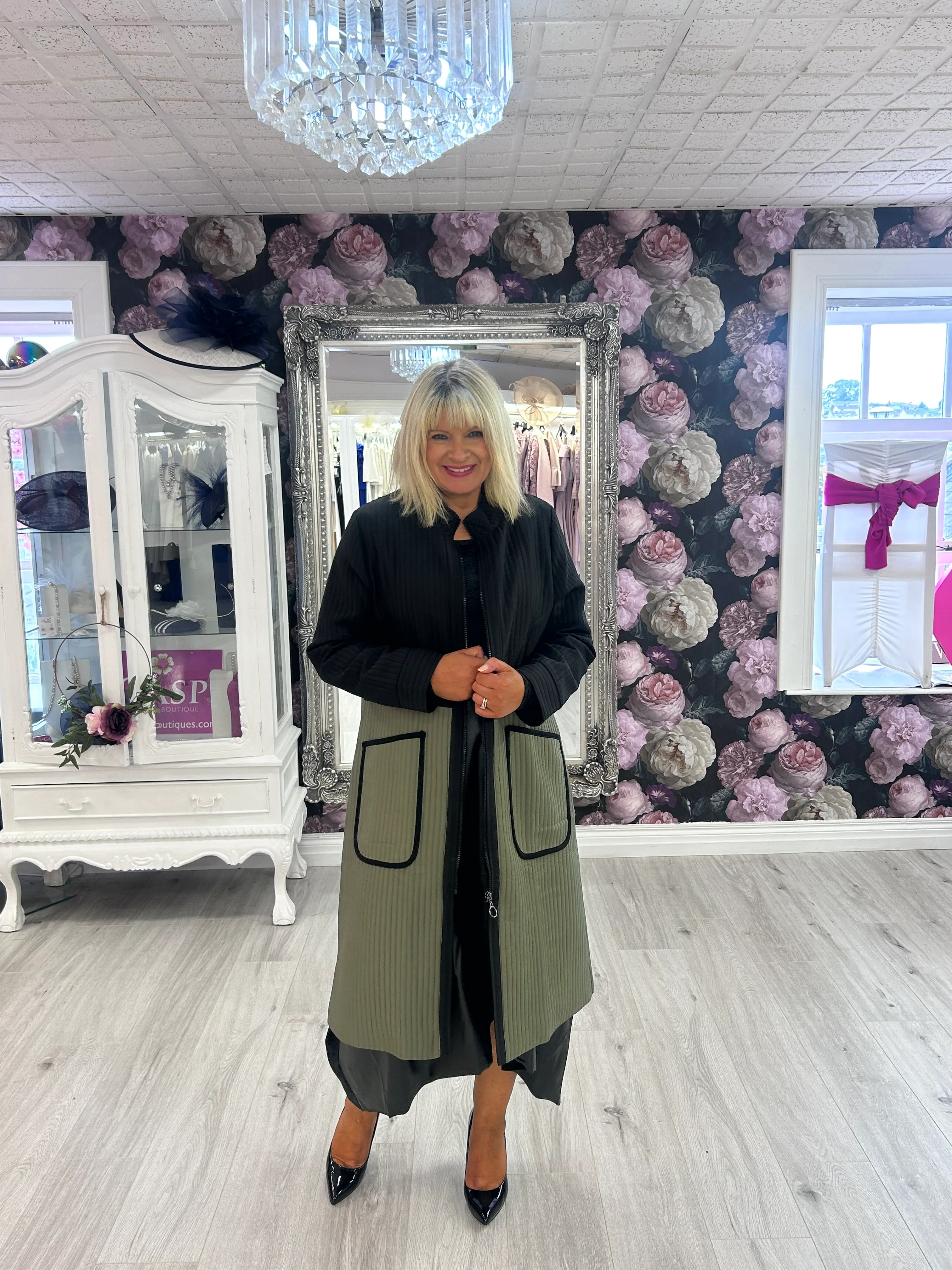 Inco black and Olive coat - Image 2
