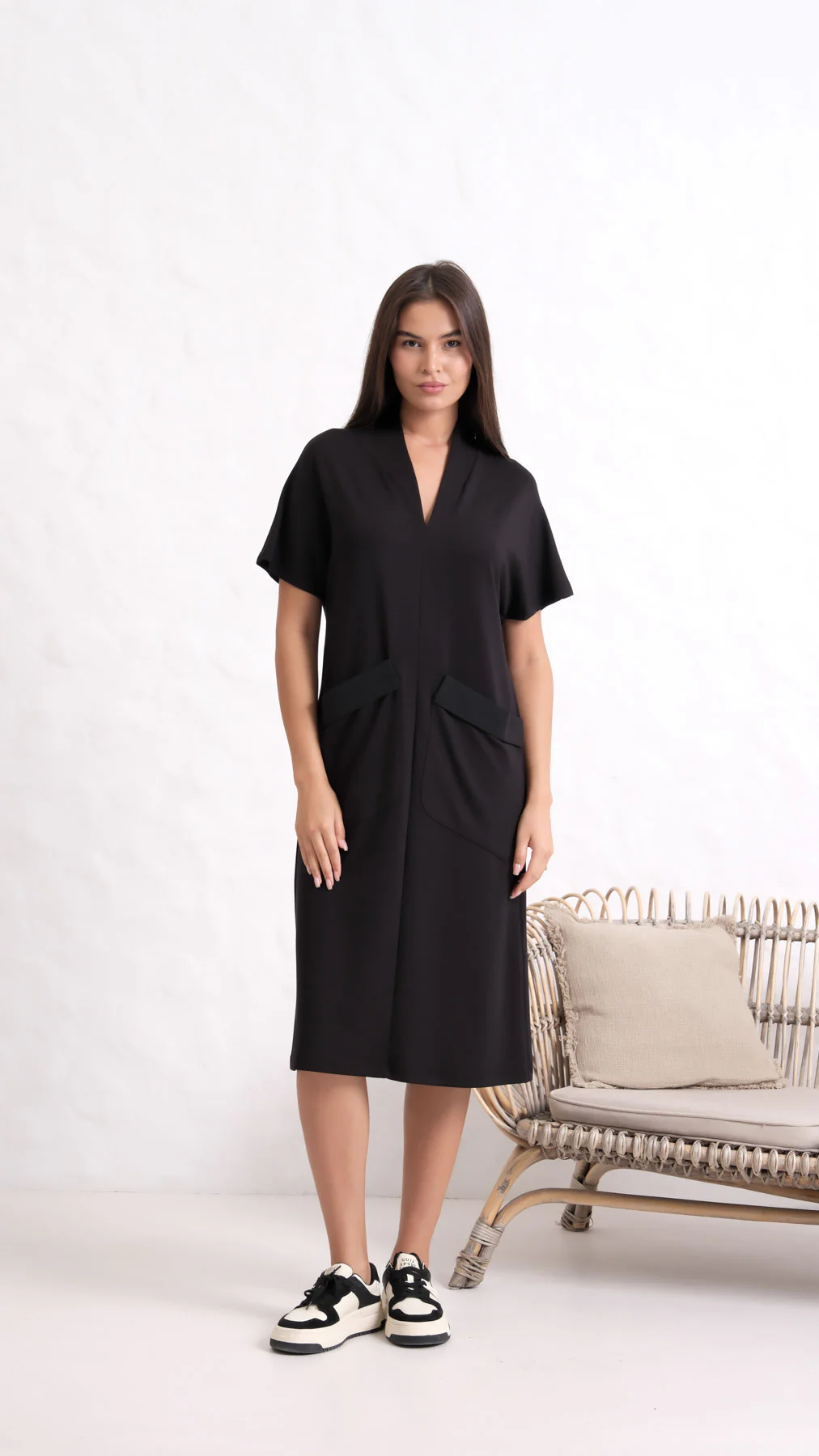 INCO Dress – Code 2144 (Black) - Image 2