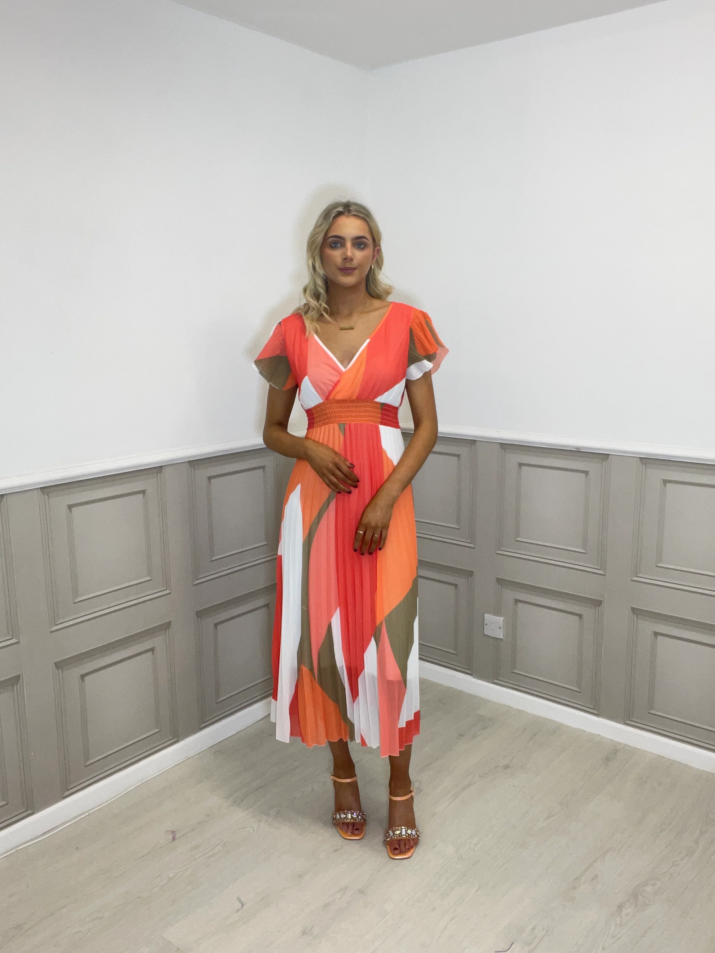 Jenny orange dress - Image 6