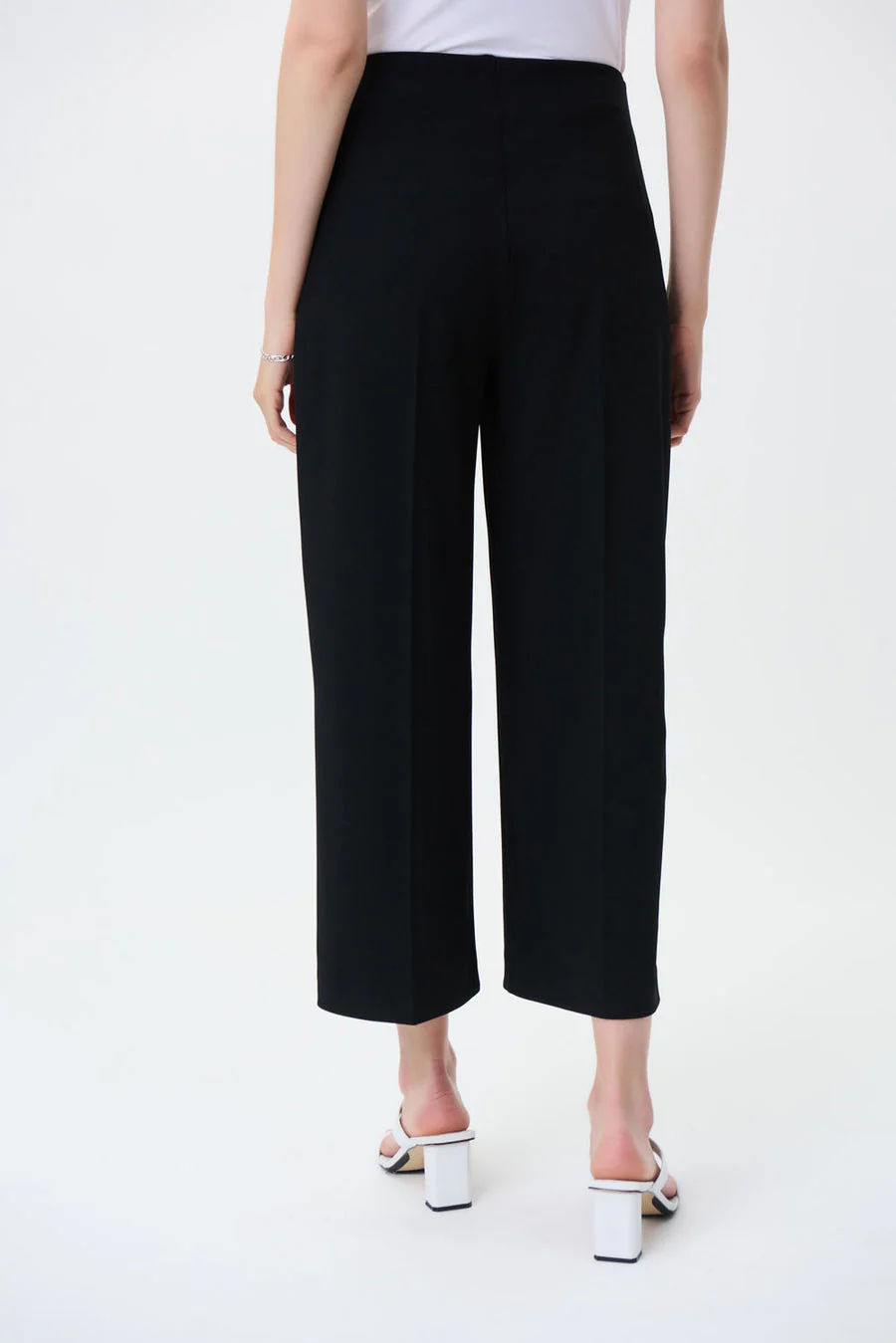 Joseph Ribkoff Black/Vanilla Pants Style 231248 - Image 3