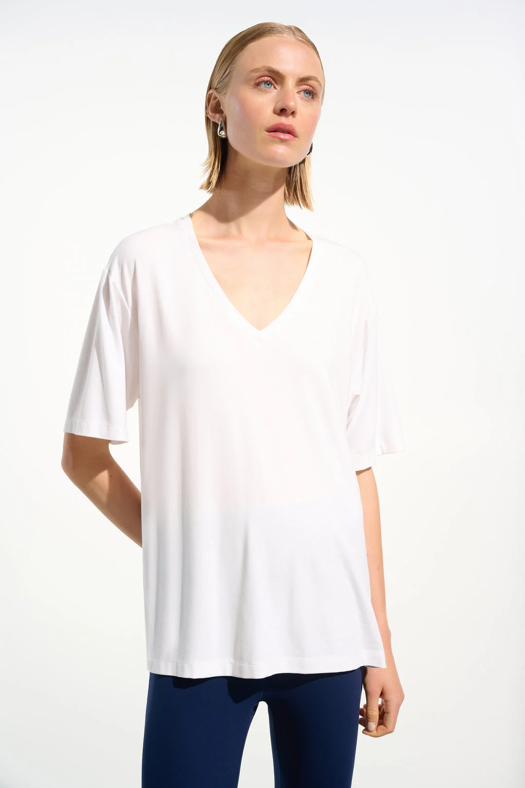 Joseph Ribkoff Boxy Tunic With V-neckline Style 261600 - Image 2