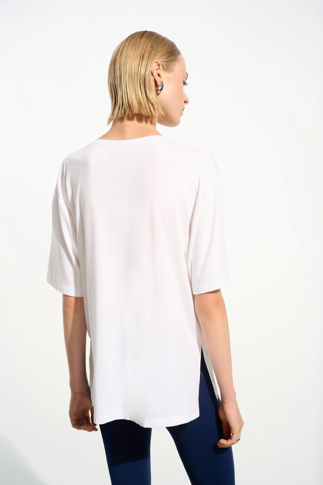 Joseph Ribkoff Boxy Tunic With V-neckline Style 261600 - Image 3