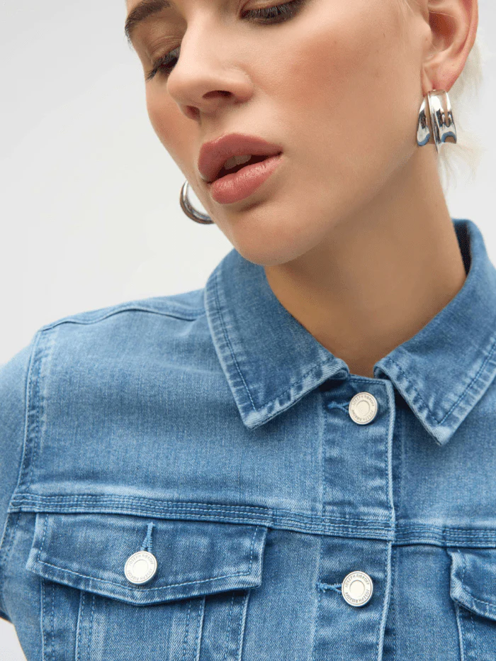 Joseph Ribkoff Denim Jacket.. - Image 5