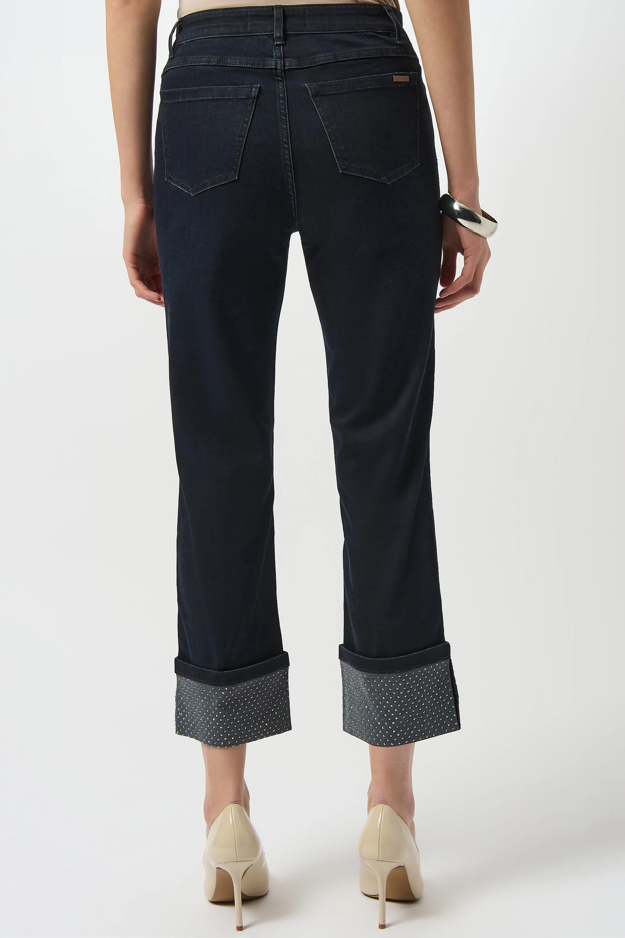 Joseph Ribkoff Rhinestone Jean in Ink 253953